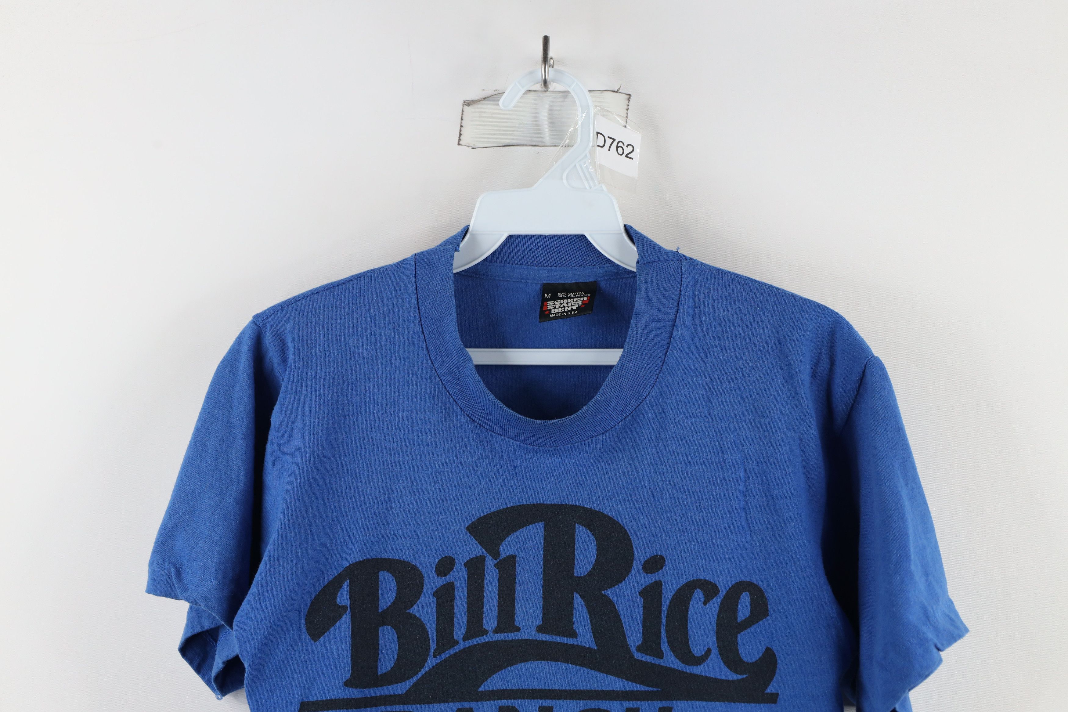 Vintage Vintage 90s Out Bill Rice Ranch Ministry T-Shirt Blue USA Size M / US 6-8 / IT 42-44 - 2 Thumbnail