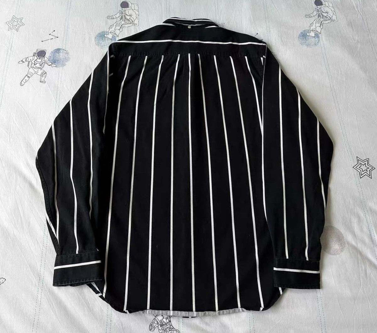 Supreme Supreme stripe work shirt jacket Size US M / EU 48-50 / 2 - 2 Thumbnail