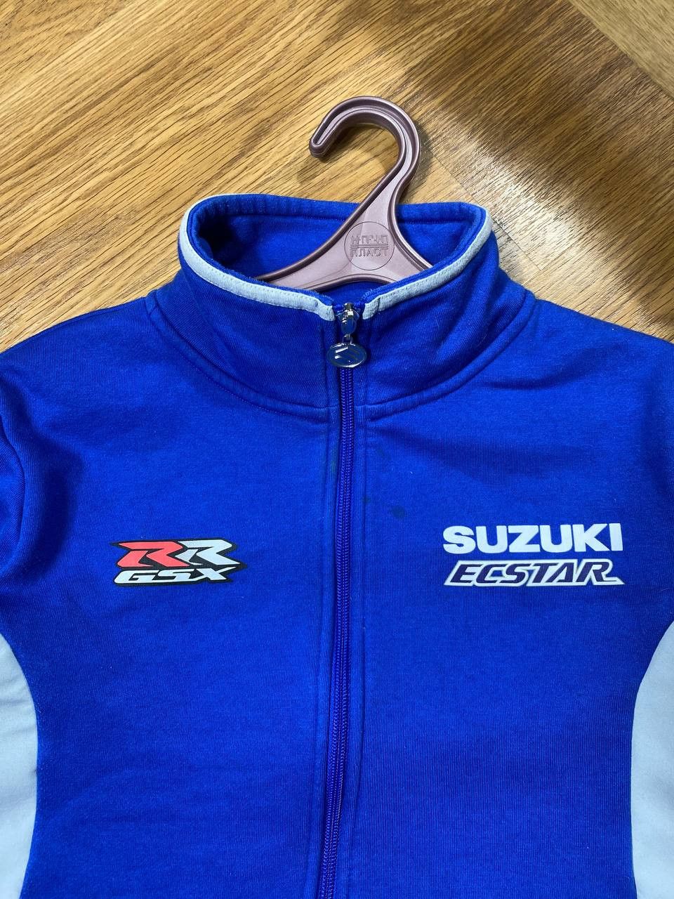 Japanese Brand × Vintage New Vintage Suzuki Ecstar NASCAR Fleece Zip Jacket Big Logo Size US M / EU 48-50 / 2 - 17 Thumbnail