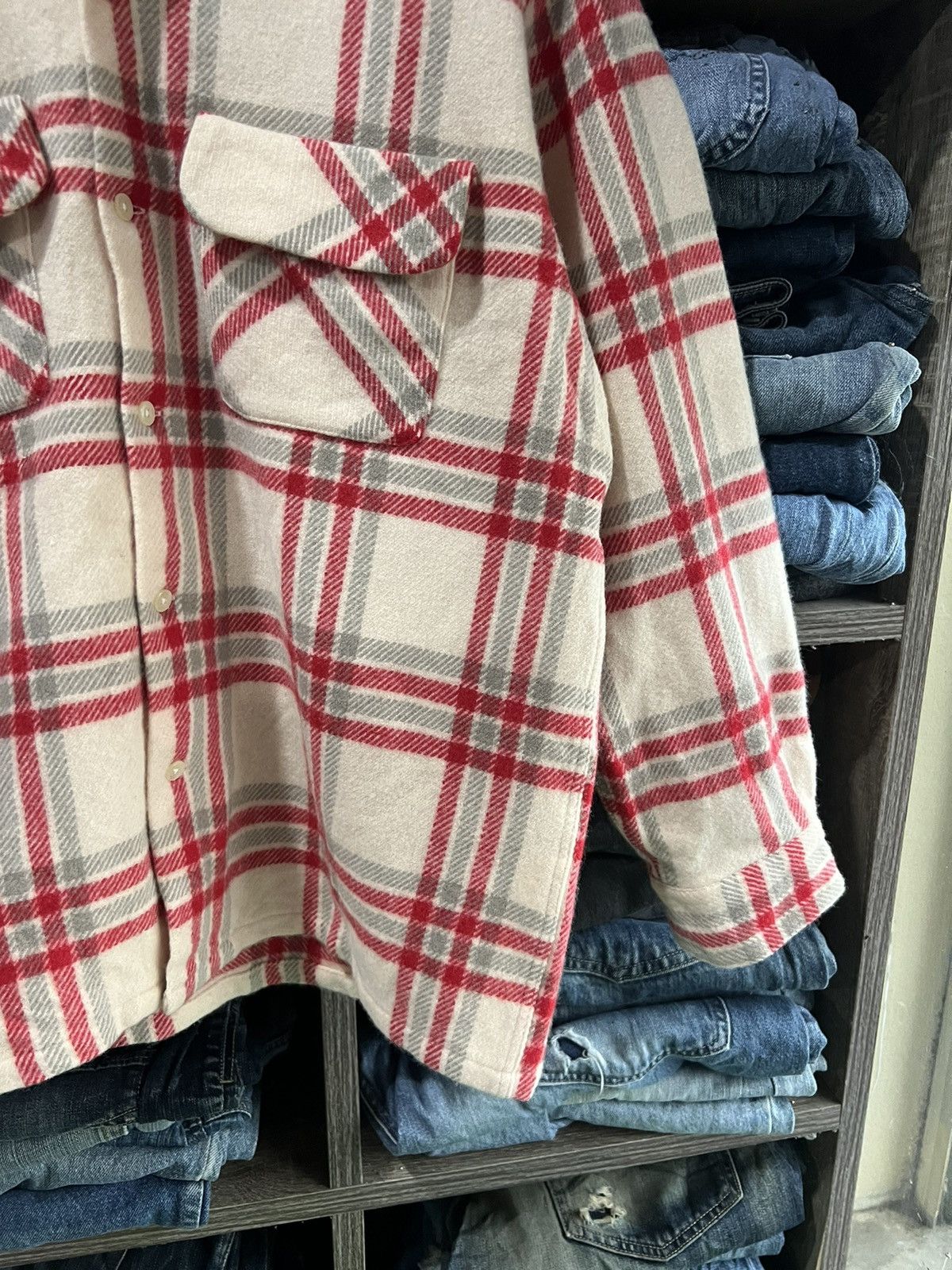 Beams Plus 🔥Beams Double Pockets Flannel Size US M / EU 48-50 / 2 - 8 Thumbnail