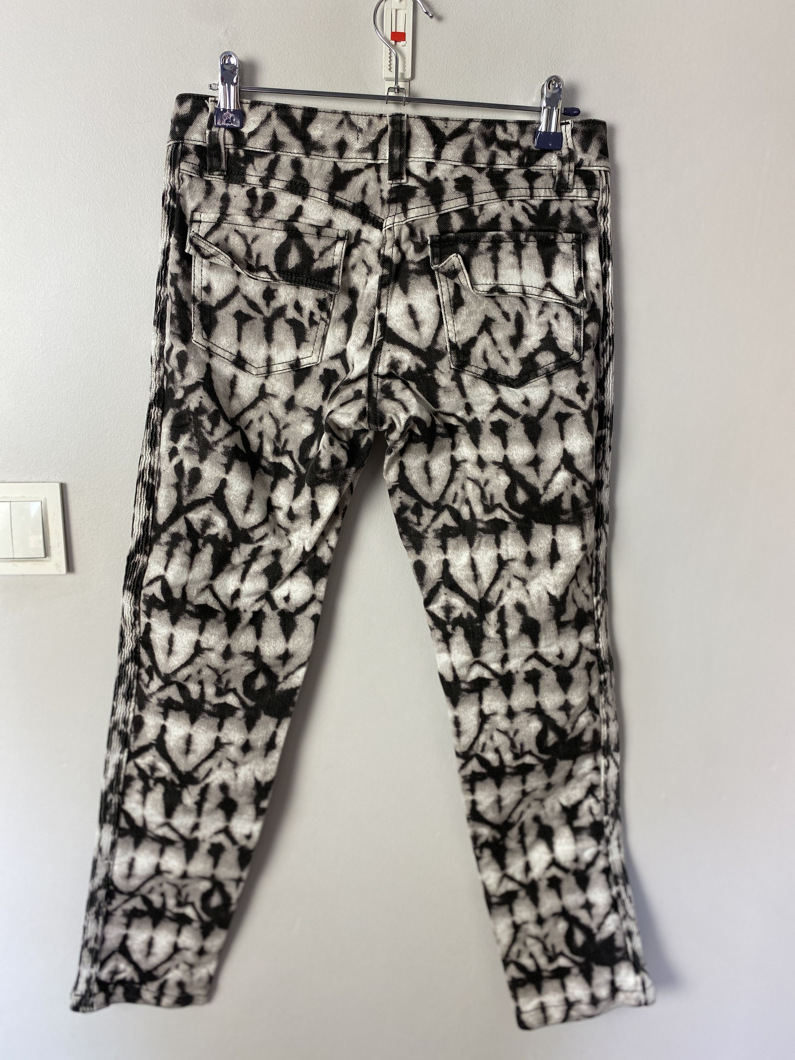 H&M × Isabel Marant Isabel Marant pour H&M printed jeans pants Size 25" / US 0 / IT 36 - 4 Thumbnail