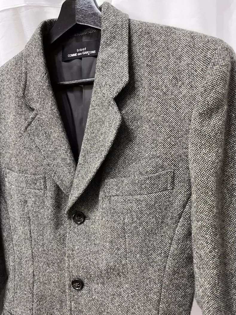 Comme des Garcons Comme des Garçons Gray Wool Blazer-2505 Size US M / EU 48-50 / 2 - 3 Thumbnail