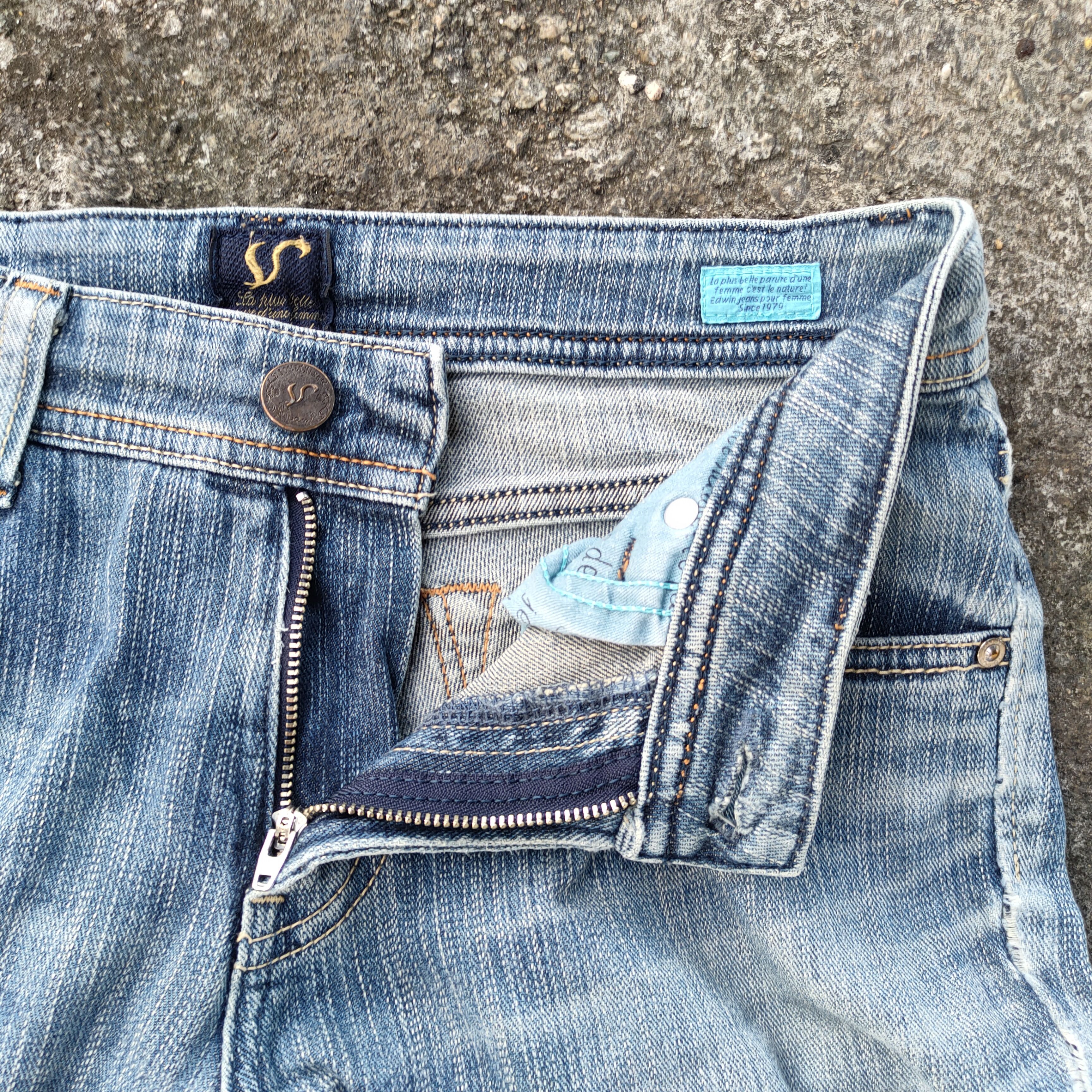 Japanese Brand FLARE VINTAGE SOMETHING FADED JEANS DENIM PANTS Size US 29 - 6 Thumbnail