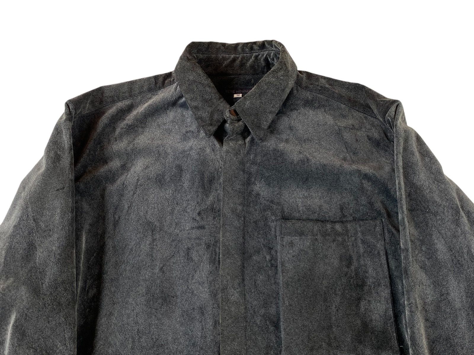 Japanese Brand × Tete Homme Tete Homme Rayon Jacket Button Up Size US M / EU 48-50 / 2 - 3 Thumbnail