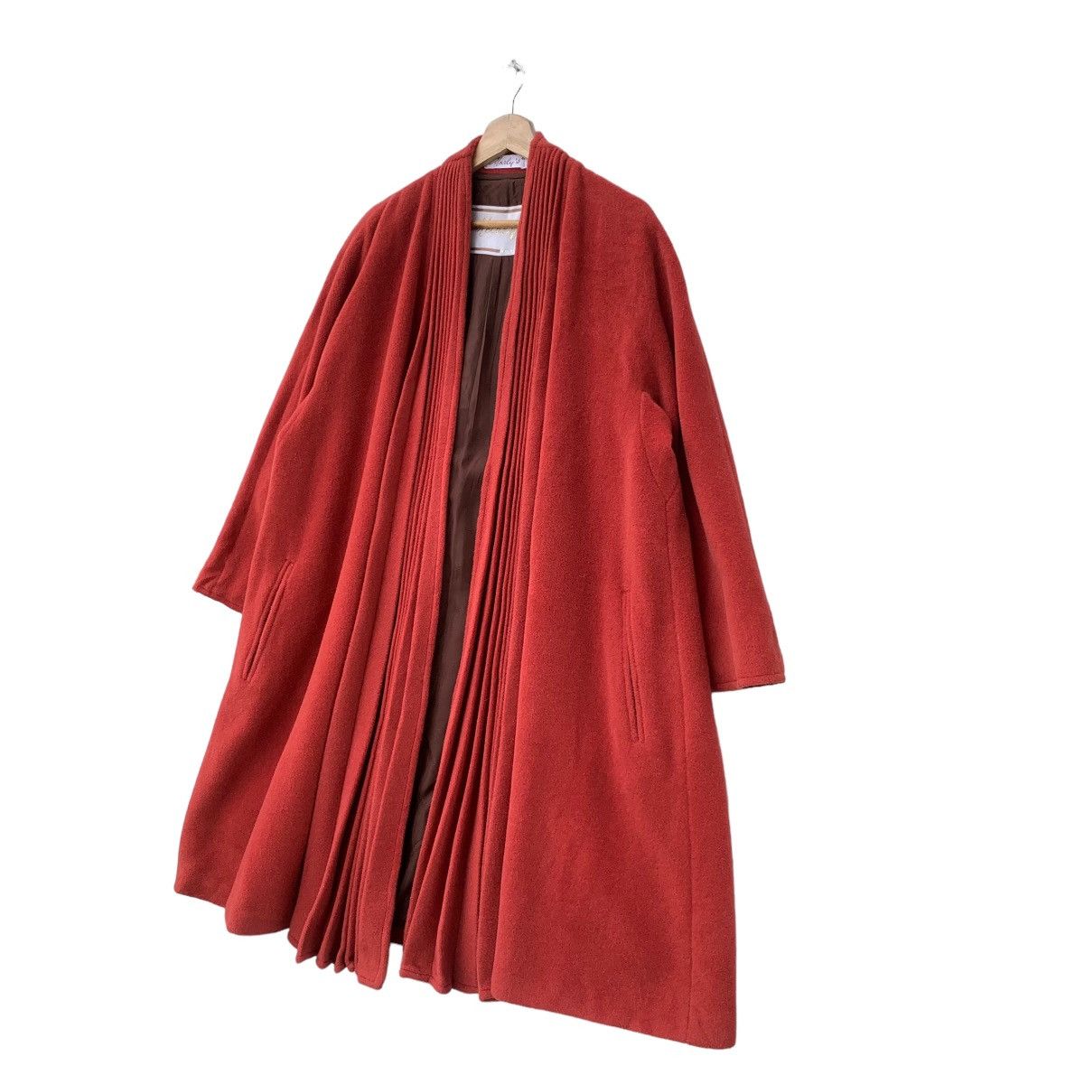 Vintage Morleys Brand Wool Long Coat Size M / US 6-8 / IT 42-44 - 3 Thumbnail