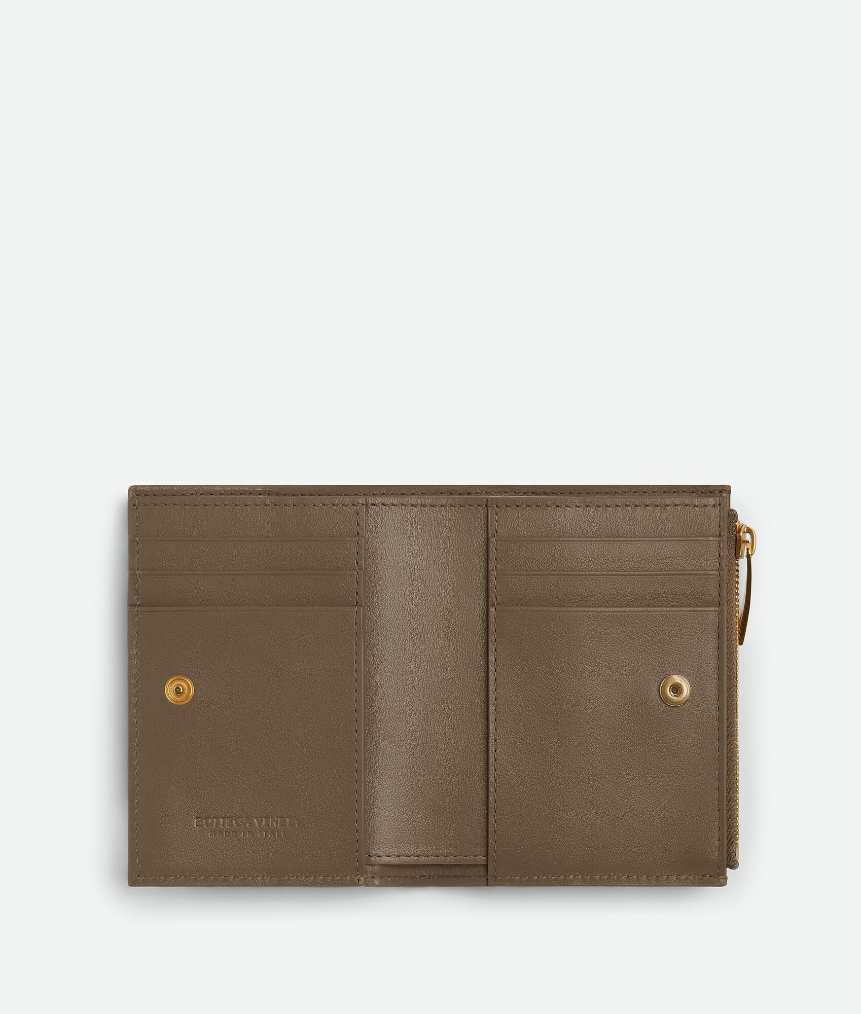 Bottega Veneta o1n1vont0425 Size: OS / Small Cassette Bi-Fold Zip Wallet Size ONE SIZE - 2 Thumbnail