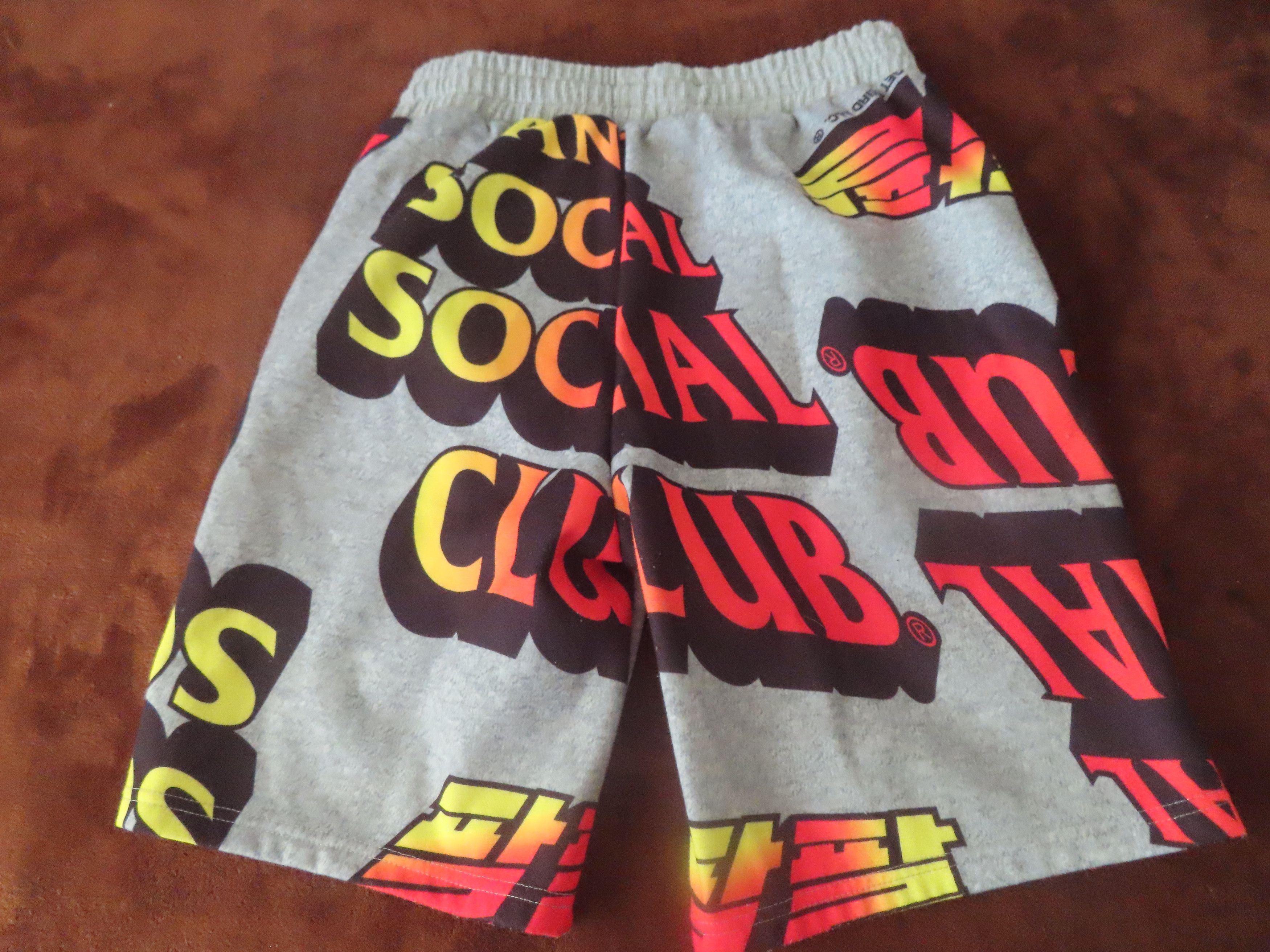 Anti Social Social Club × Designer Anti Social Social Club Whisped Terry Fleece Shorts Size US 29 - 3 Thumbnail