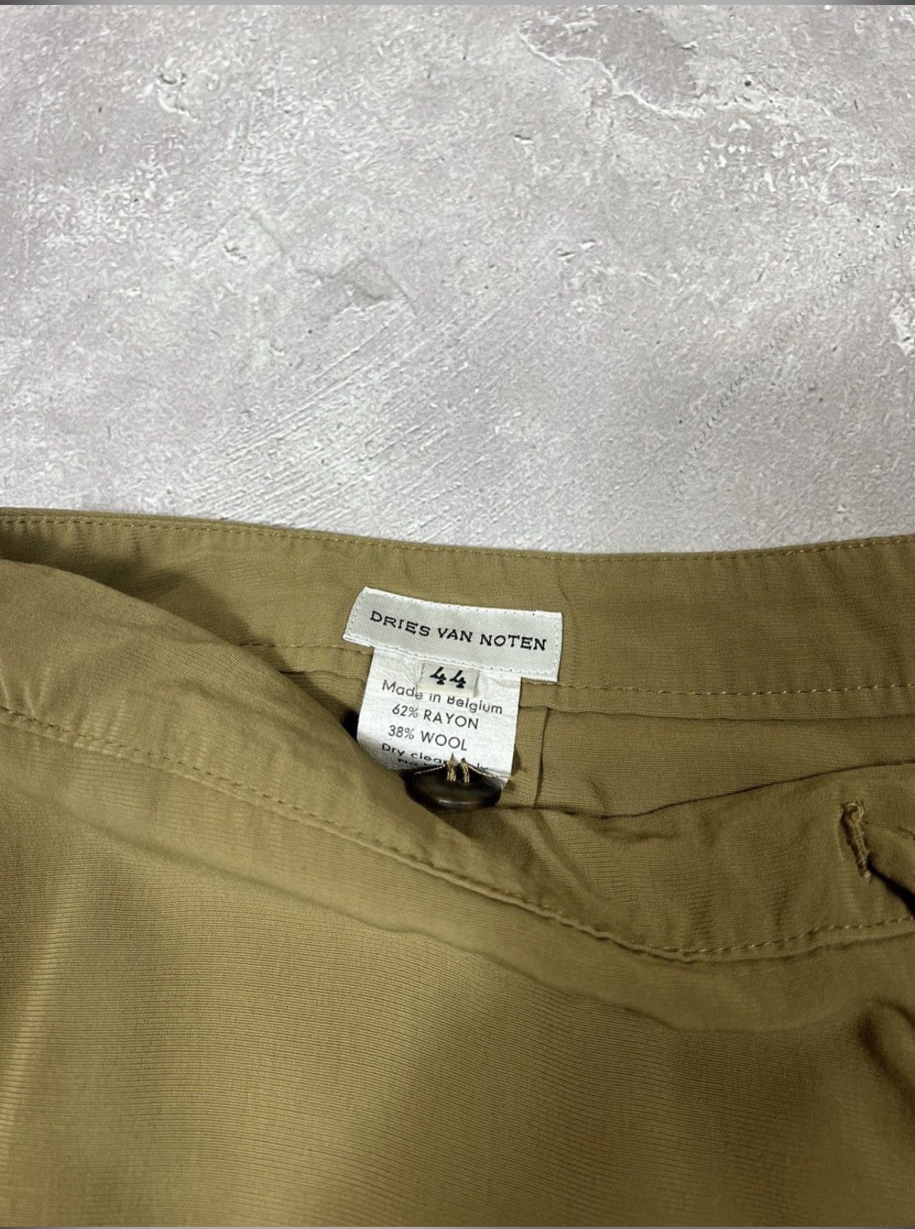Dries Van Noten Vintage Dries Van Noten Viscose Distressed Pants Size 30" / US 8 / IT 44 - 3 Thumbnail