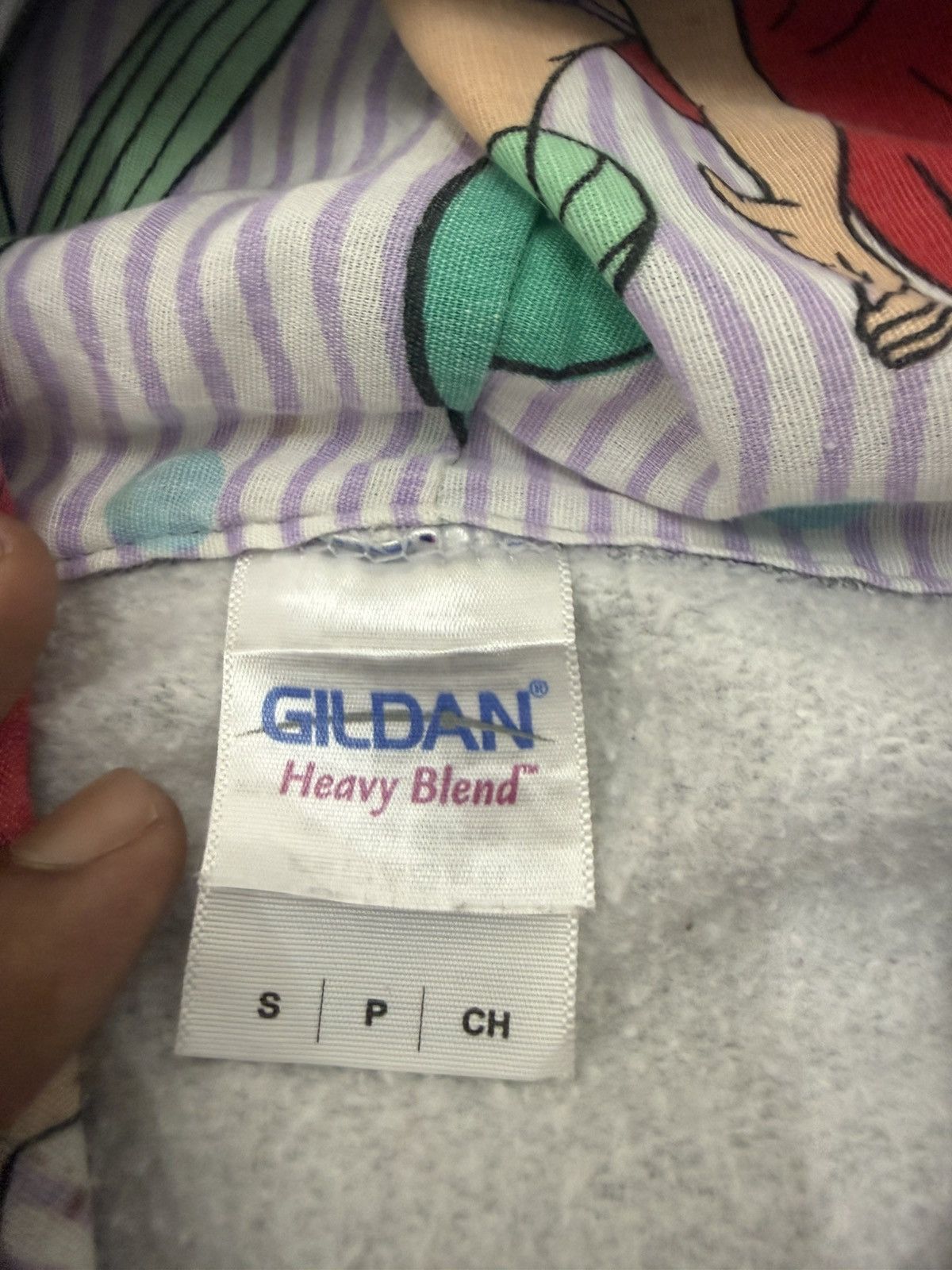 Disney 🔥 Vintage Gildan Disney The Little Mermaid Sweatshirt - L Size US S / EU 44-46 / 1 - 6 Thumbnail