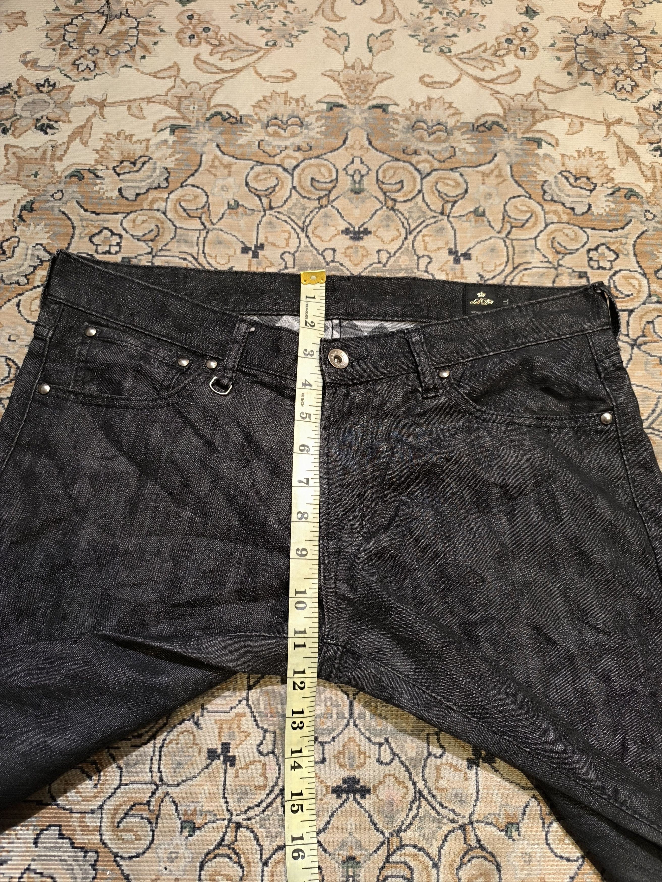 semanticdesign RARE SEMANTIC DESIGN DIAMOND PATTERN JEANS Size US 34 / EU 50 - 9 Thumbnail