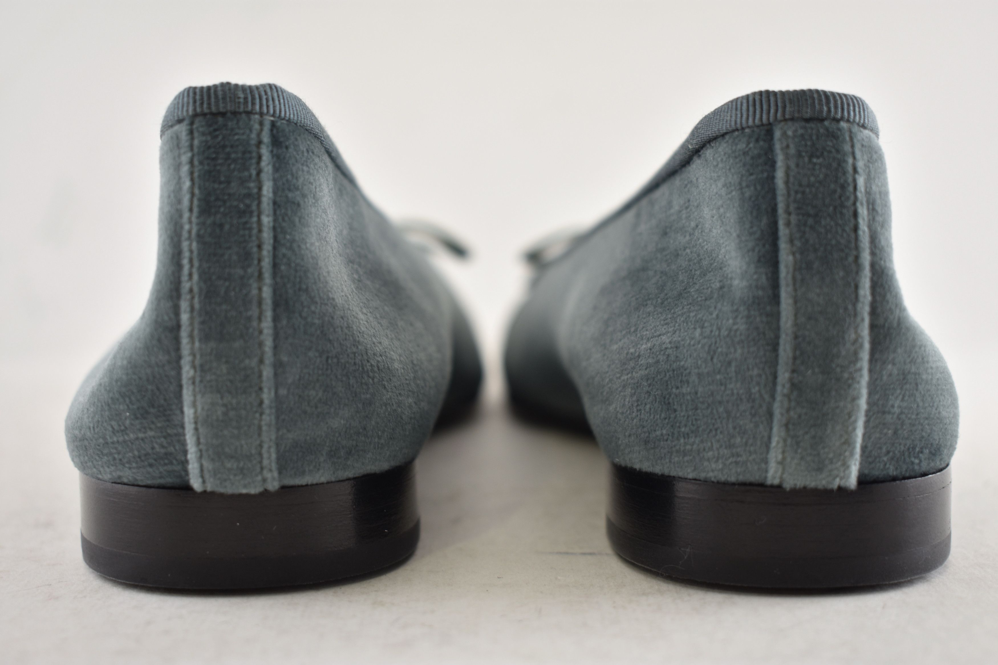 Chanel Chanel 24A Black Velvet CC Classic Ballet Ballerina Flat 36c Size US 6 / IT 36 - 17 Thumbnail