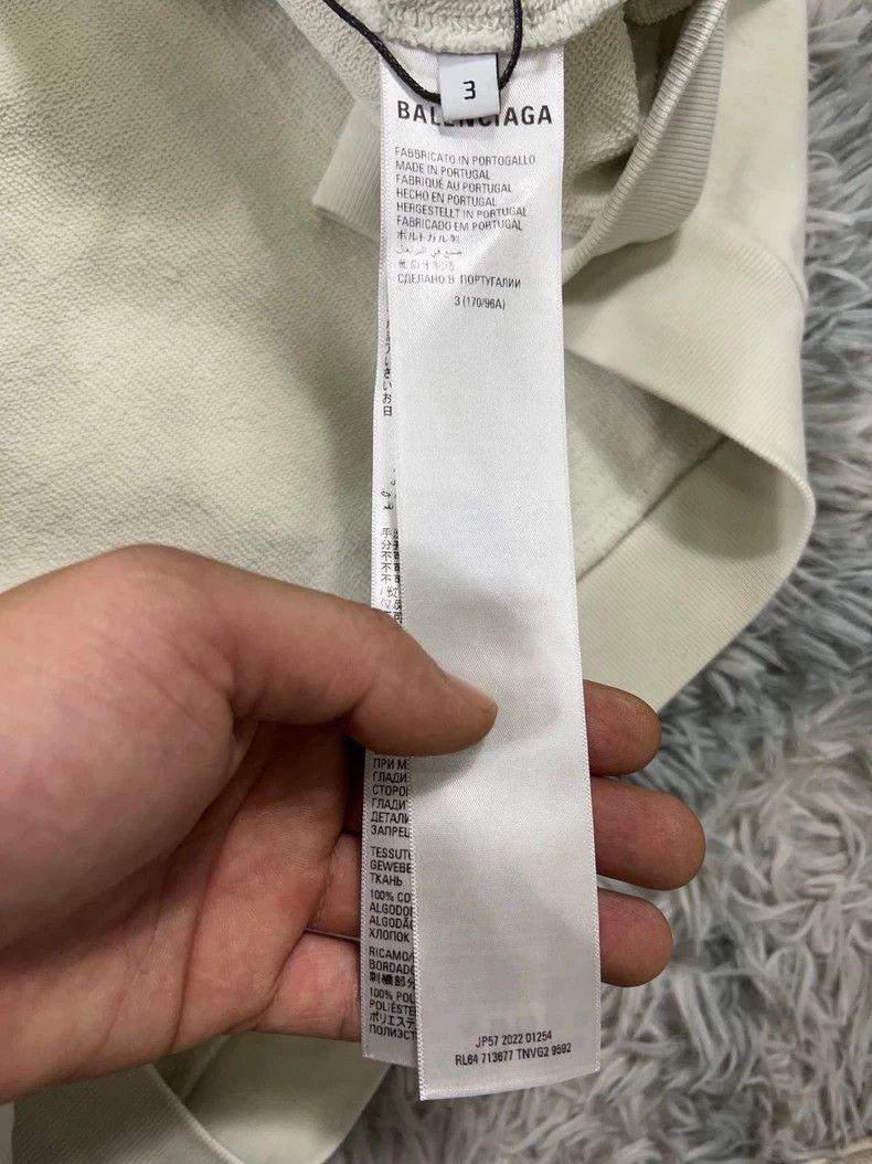 Balenciaga Balenciaga Adhesive tape wave hoodie 2501-Nextarrow Size US L / EU 52-54 / 3 - 4 Thumbnail