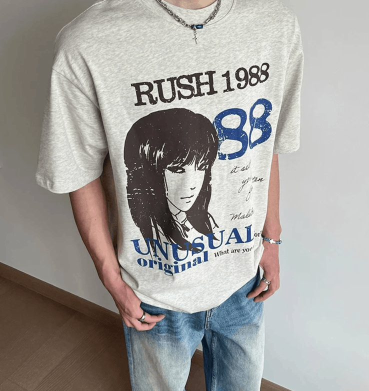 Vision Streetwear Tshirt Anime Y2k Streetwear Size US L / EU 52-54 / 3 - 4 Thumbnail