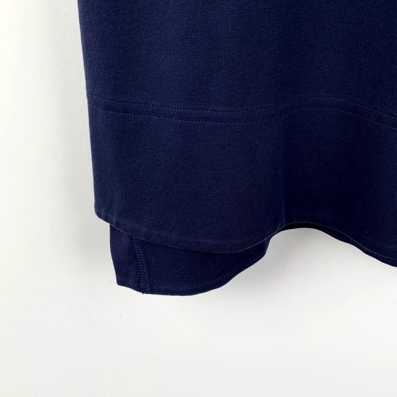 Loewe Loewe Dark blue dodo embroidered cotton round neck short s Size M / US 6-8 / IT 42-44 - 4 Thumbnail