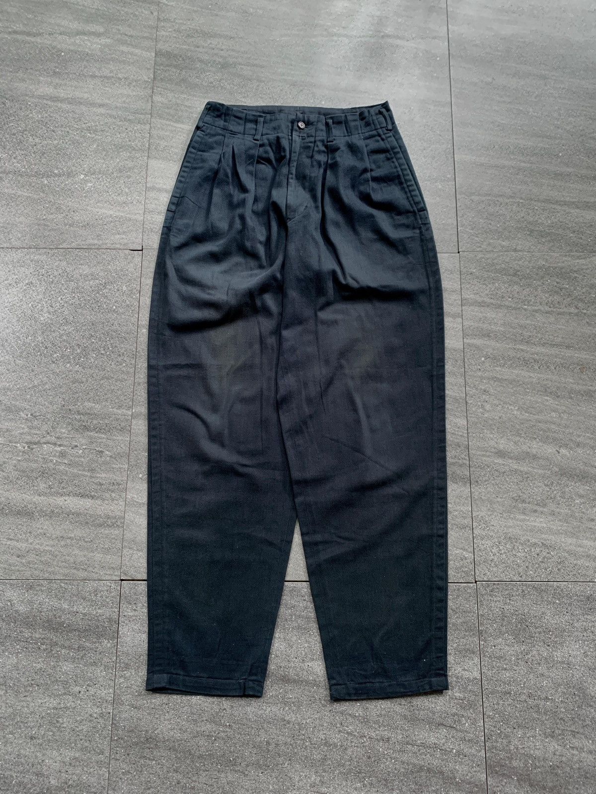 Yohji Yamamoto FREE TAX! Ys for Men Baggy Balloon Trousers Size US 29 - 2 Thumbnail