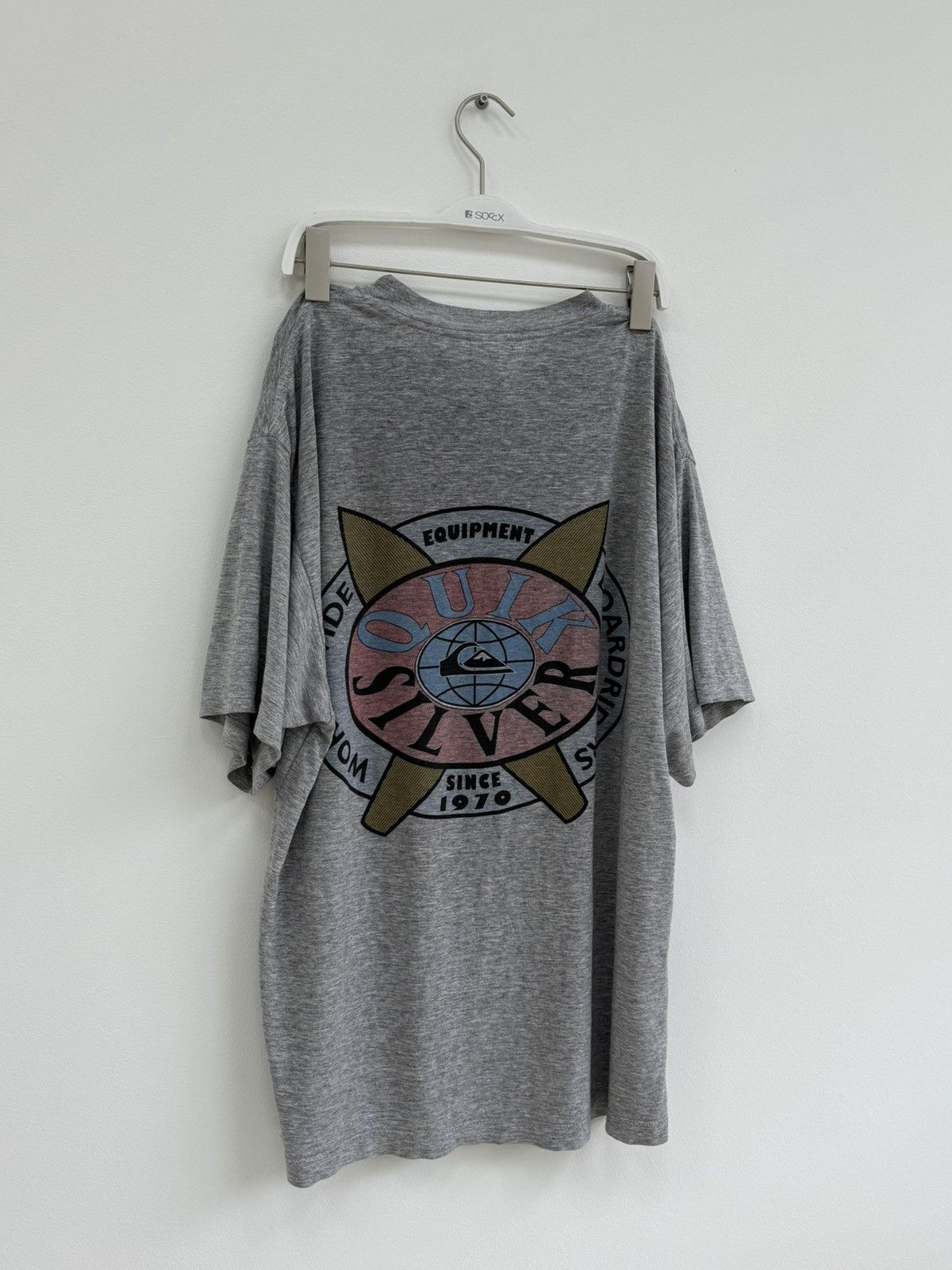 Billabong × Quiksilver Vintage 90s Quiksilver Surf Style T-Shirt Size US XL / EU 56 / 4 - 1 Thumbnail