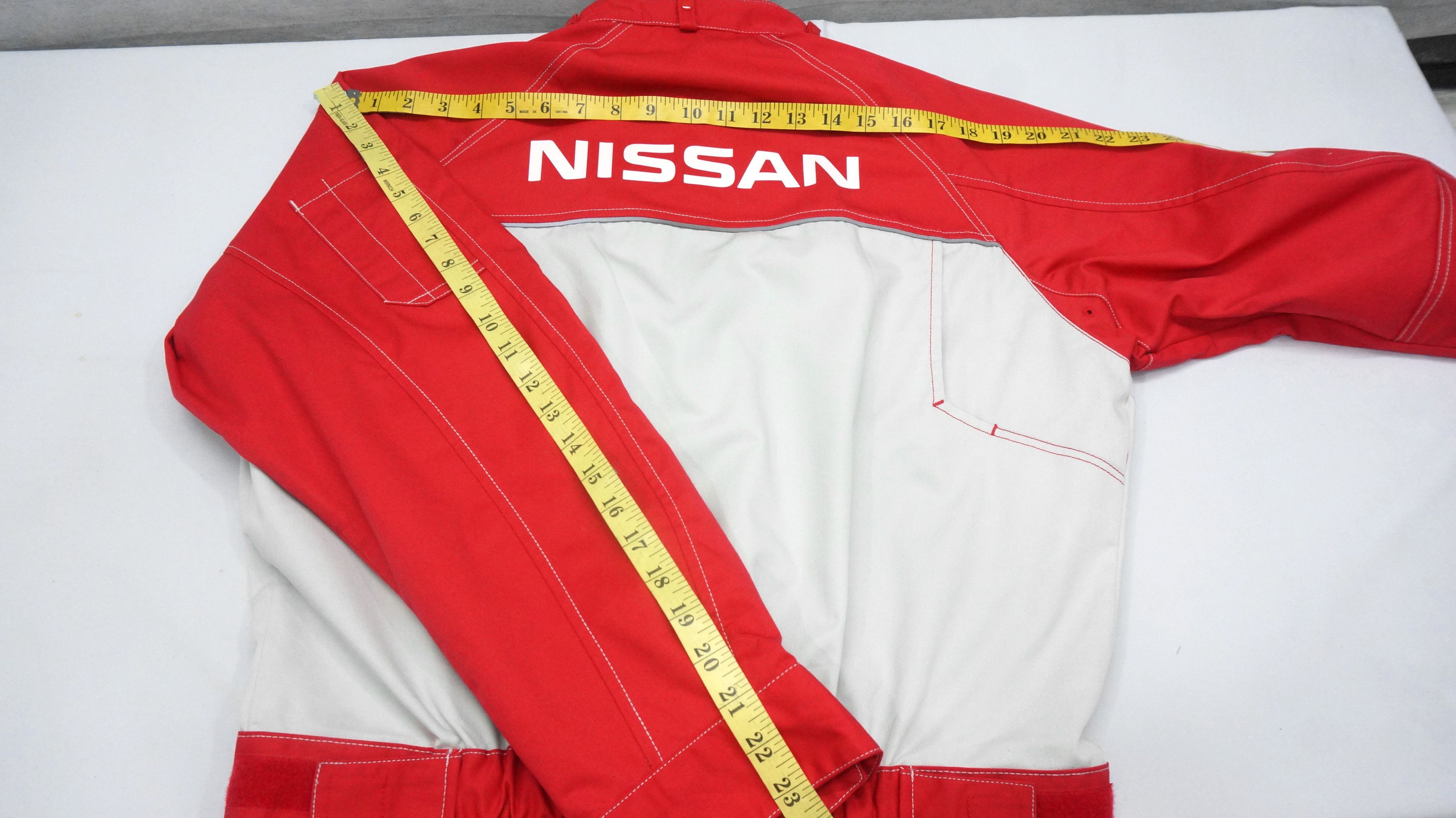 Japanese Brand Japan NISSAN MOTORS Vintage Heavy Duty Uniform Coverall Size US 32 / EU 48 - 11 Thumbnail