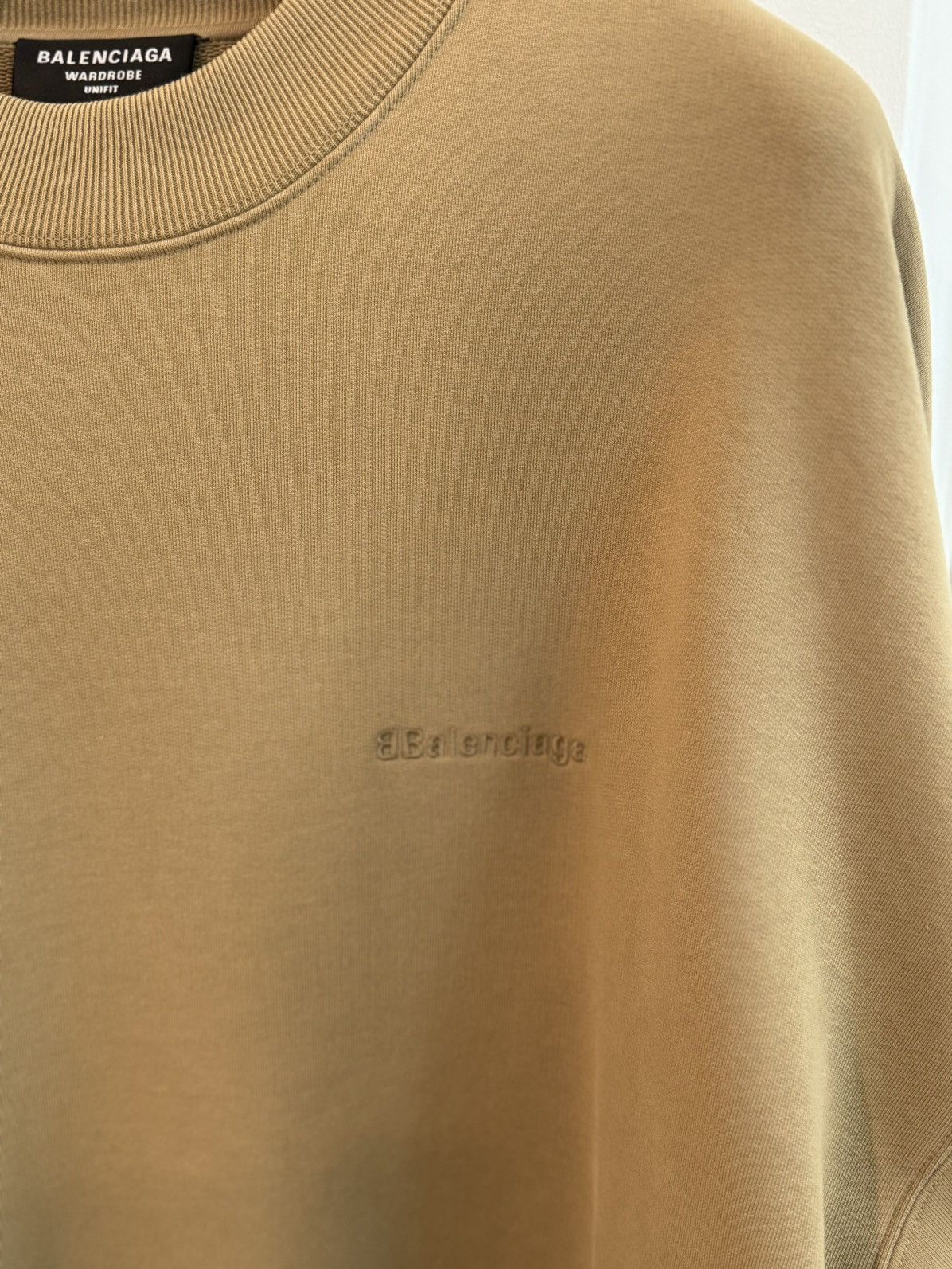 Balenciaga BB Corp Crewneck Sweatshirt Oat Size US S / EU 44-46 / 1 - 3 Thumbnail
