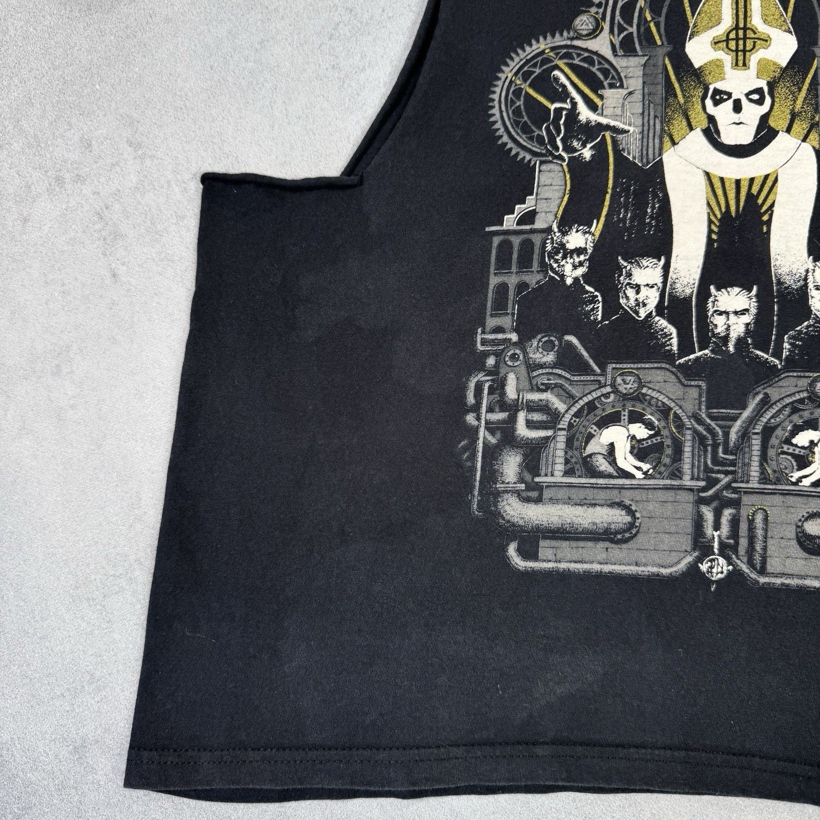Vintage Ghost Wegber Band Tank Top Sleeveless Tee Black Size L Men Size US L / EU 52-54 / 3 - 5 Thumbnail