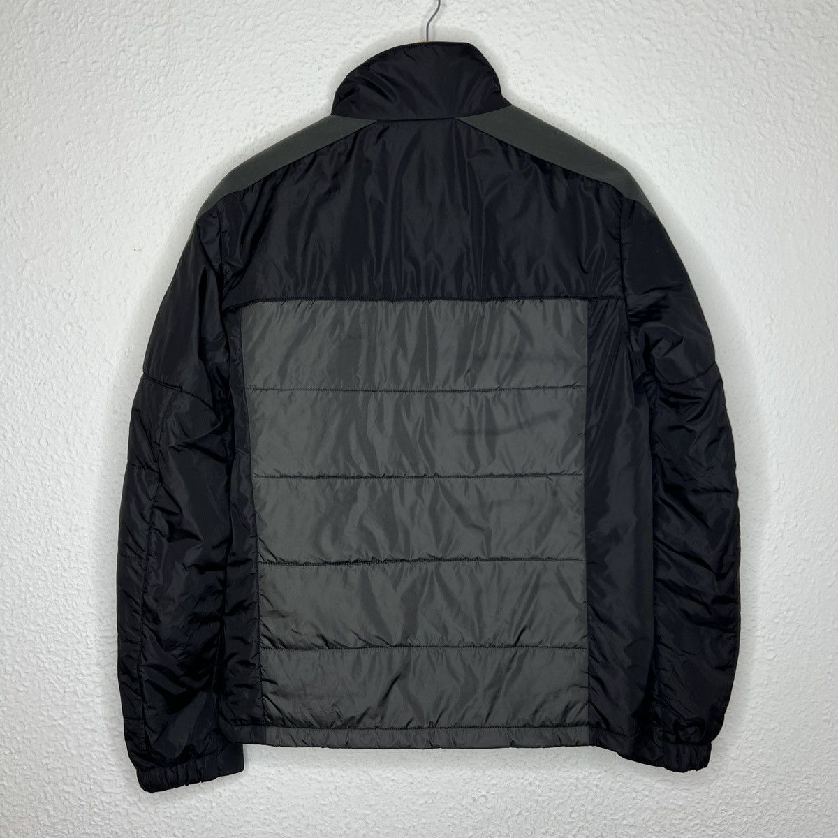 Prada Prada Puffer Light Jacket Sleeve Logo Black Grey Nylon Size US M / EU 48-50 / 2 - 10 Thumbnail