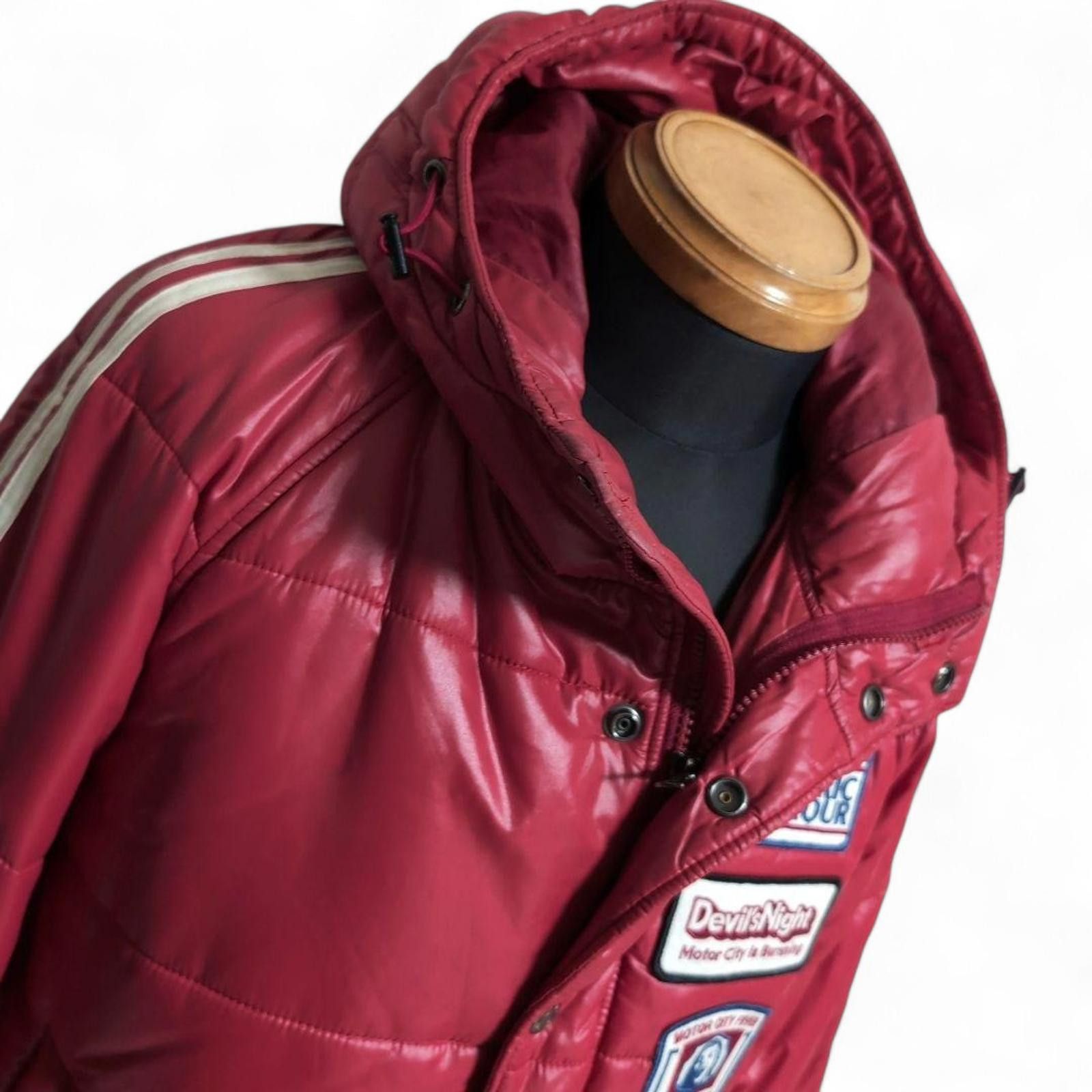 Hysteric Glamour Hysteric Glamour - Red Puffer Jacket with Hood Size US M / EU 48-50 / 2 - 3 Thumbnail