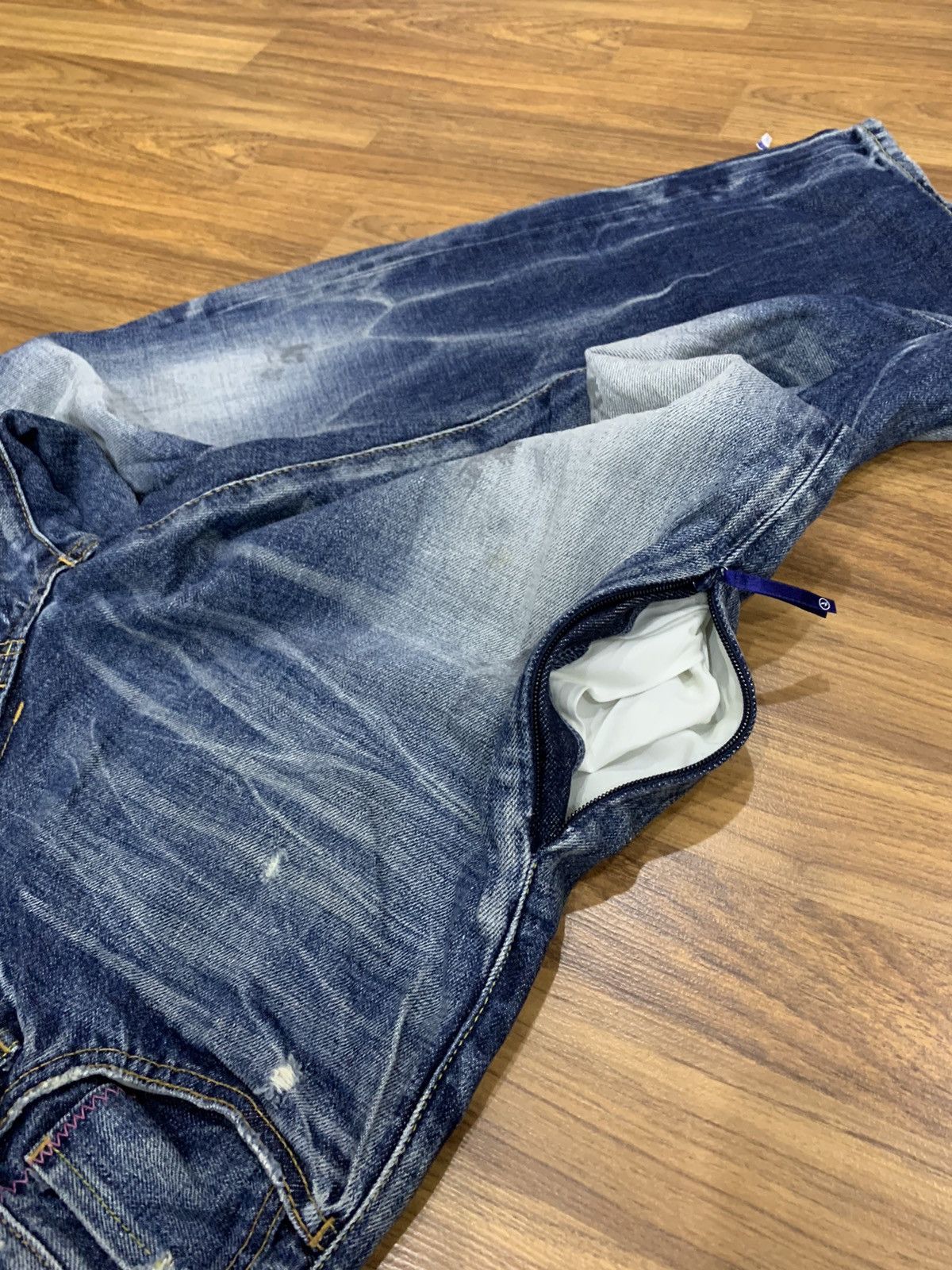 Fragment Design VINTAGE VANQUISH X FRAGMENT DESIGN JEANS Size US 34 / EU 50 - 18 Thumbnail