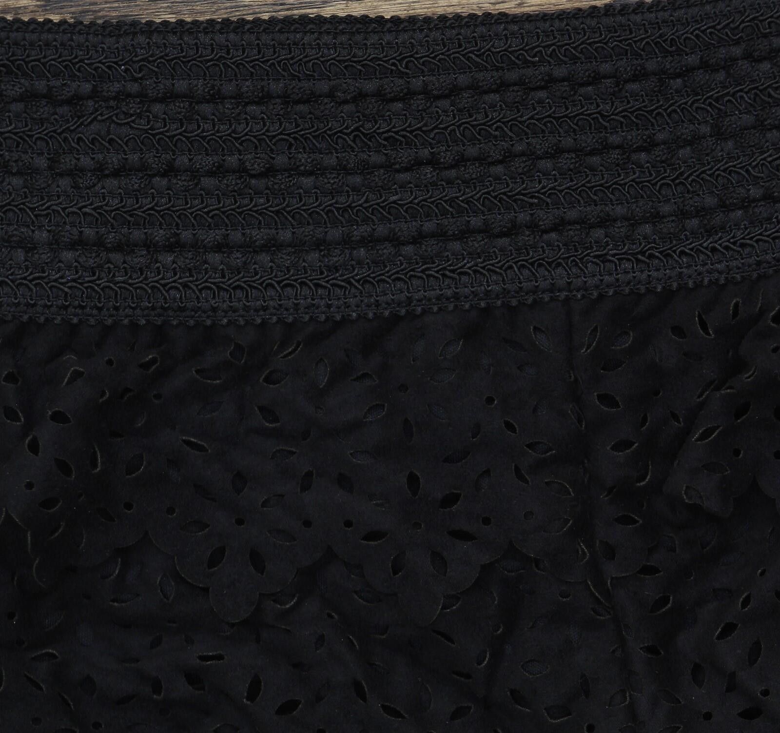 Other Nwt American Rag Cie Tiered Cropped Shorts Classic Black M Size 32" / US 10 / IT 46 - 7 Thumbnail