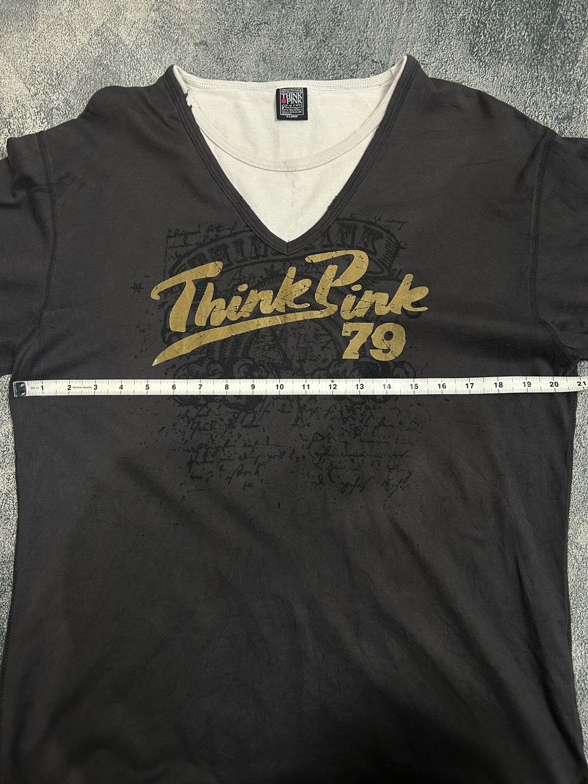 Japanese Brand Think Pink rocker longsleeve tshirt Size XL / US 12-14 / IT 48-50 - 6 Thumbnail