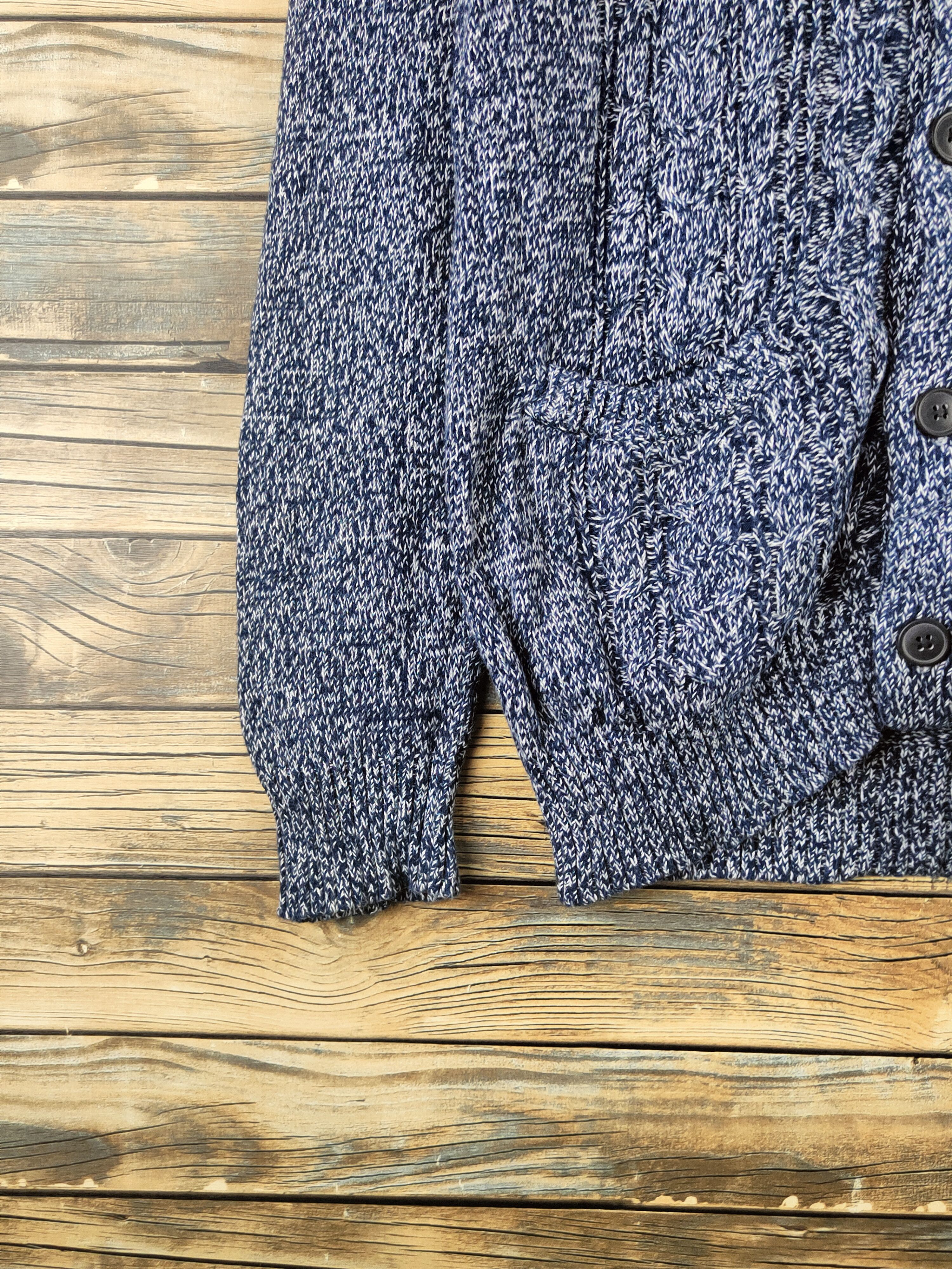 GU DL GU Navy Knitwear Cardigan #46-197 Size US L / EU 52-54 / 3 - 4 Thumbnail