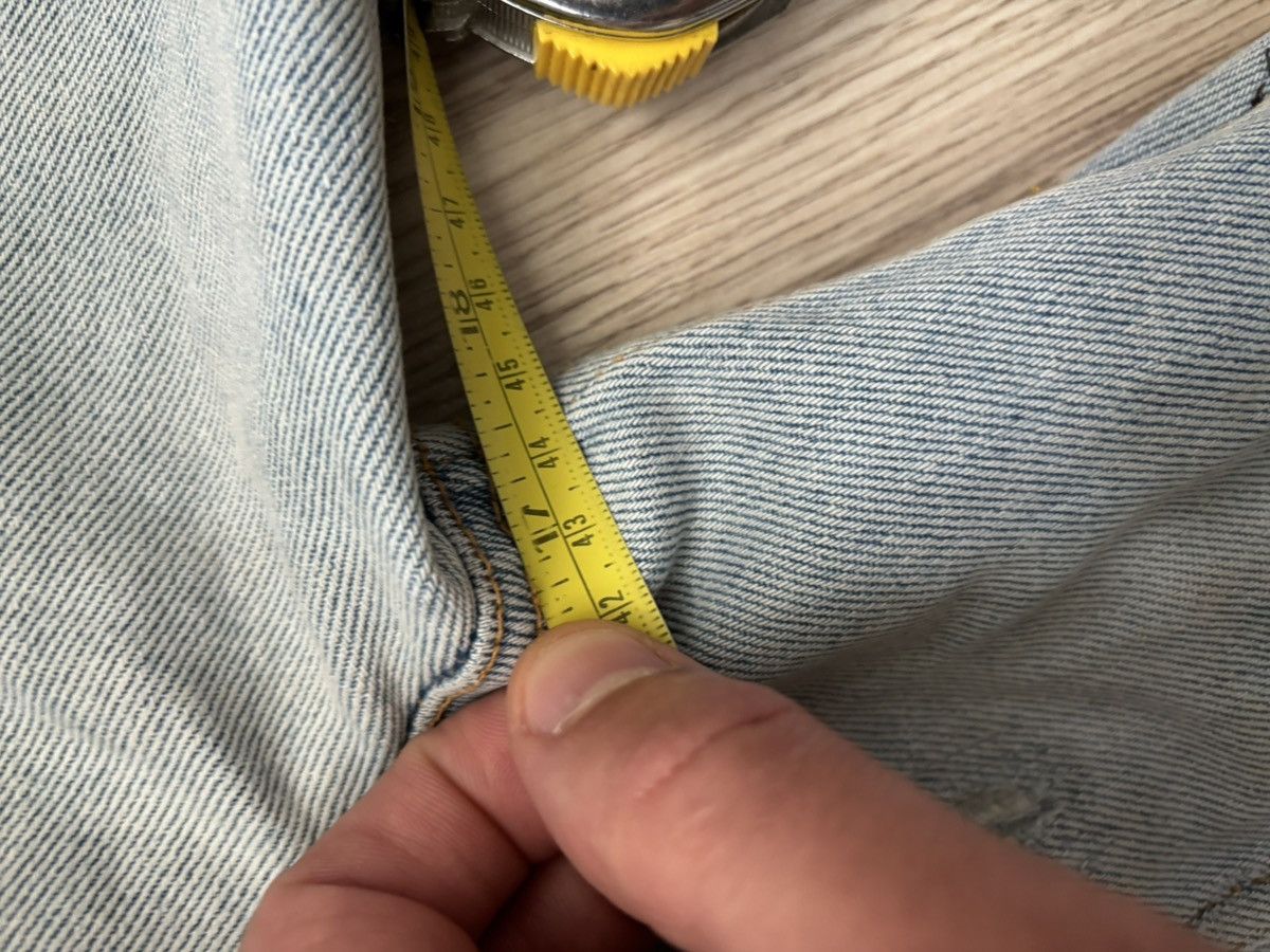 Off-White OFF-WHITE C/O VIRGIL ABLOH CHECKERED DENIM JACKET size 40 Size L / US 10 / IT 46 - 18 Thumbnail