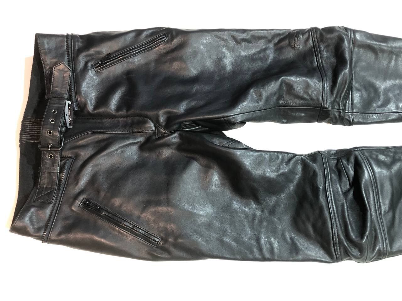 Vintage MQP Dynamic Vintage Racing Moto Leather Pants Size US 35 - 5 Thumbnail