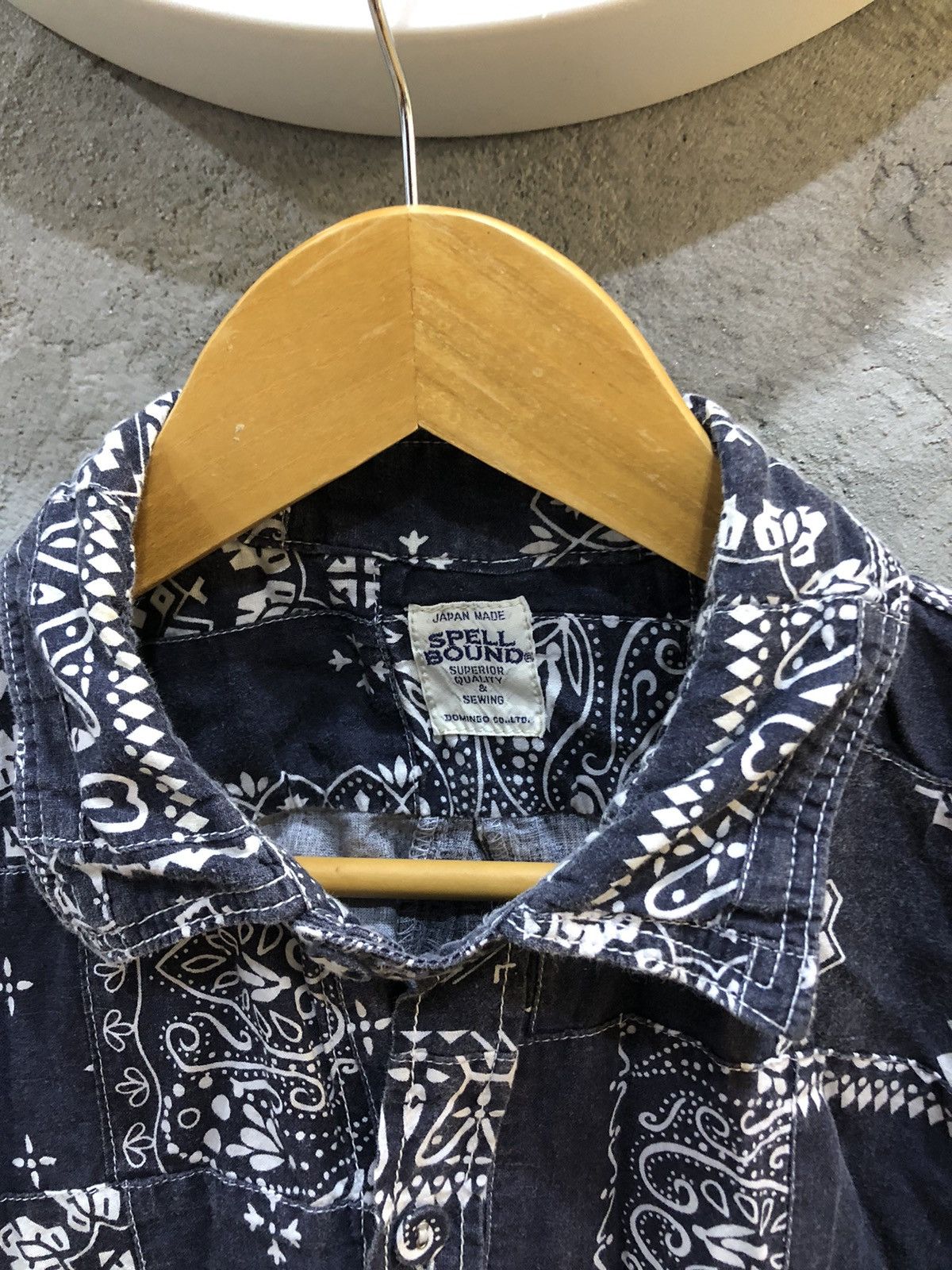 Kapital SpellBound Domingo Patchwork Bandana Half Sleeve Shirt Size US L / EU 52-54 / 3 - 19 Thumbnail