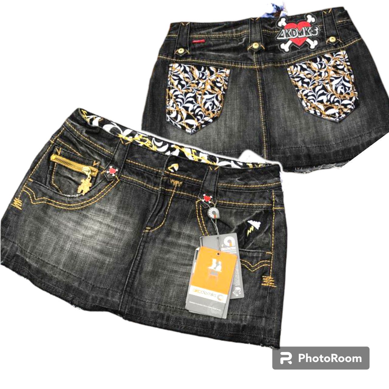 Other Denim mini skirt sz S new condition with tags Size 30" / US 8 / IT 44 - 1 Thumbnail