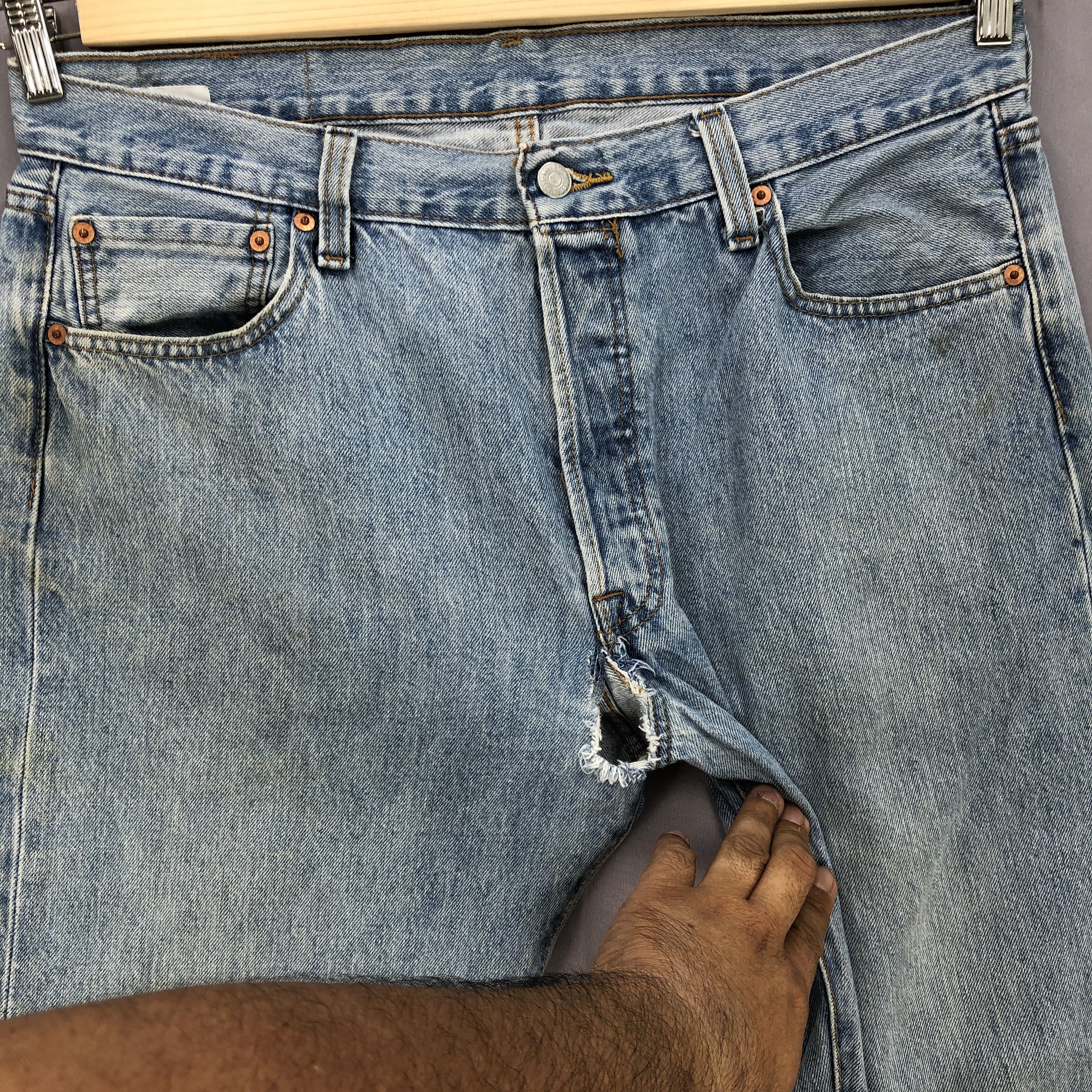 Levi's Vintage Levis 501 Jeans Levi's Stone Wash Faded Denim Pants Size US 34 / EU 50 - 7 Thumbnail