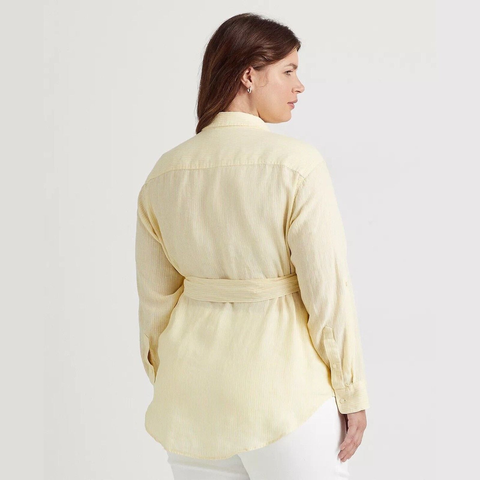 Ralph Lauren Lauren Ralph Lauren Women Linen Button Shirt Plus Size 1X Size XL / US 12-14 / IT 48-50 - 2 Thumbnail