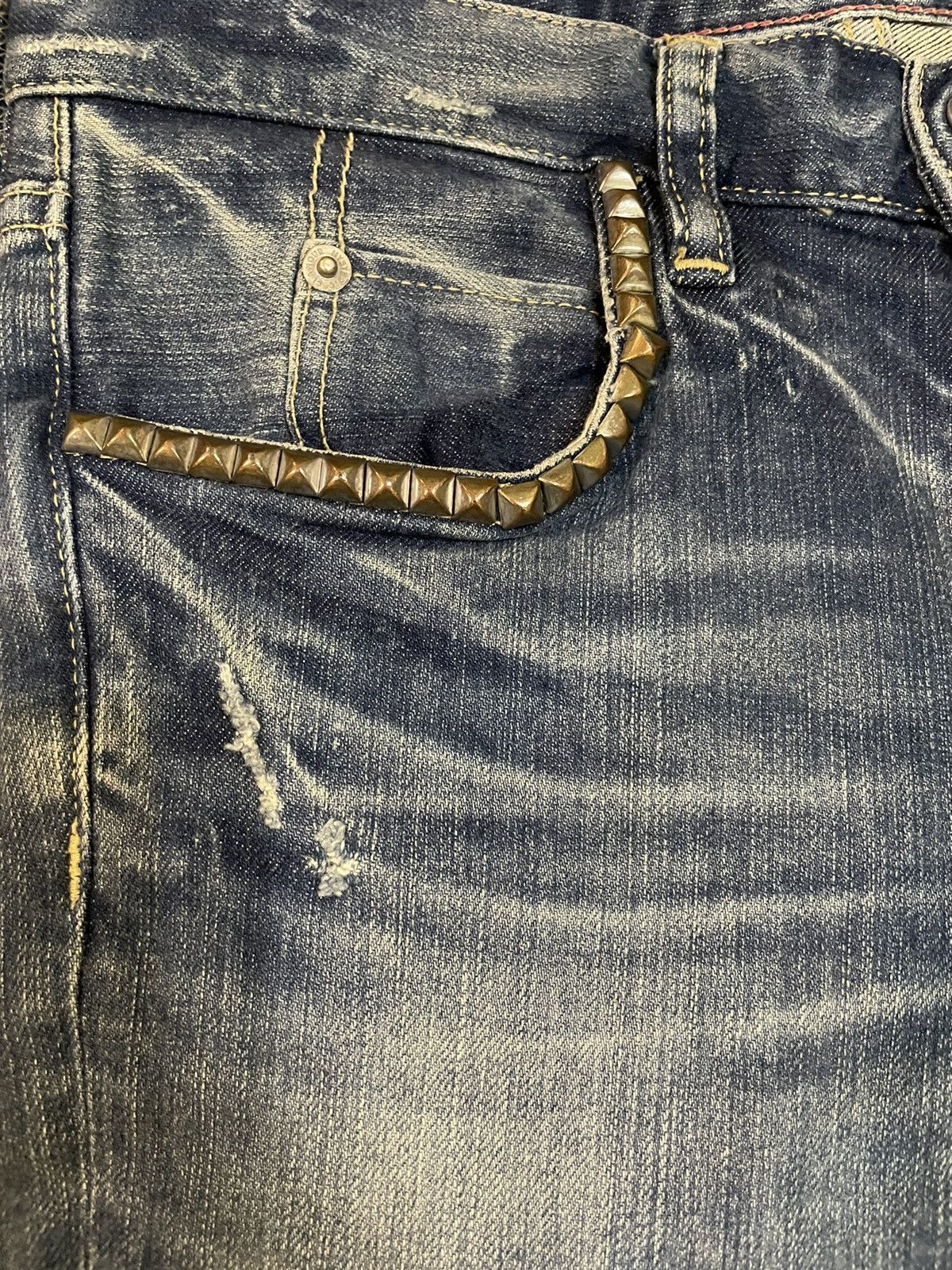 Hysteric Glamour Vintage Hysteric Glamour Punk Skinny Jeans Size 28" / US 6 / IT 42 - 14 Thumbnail