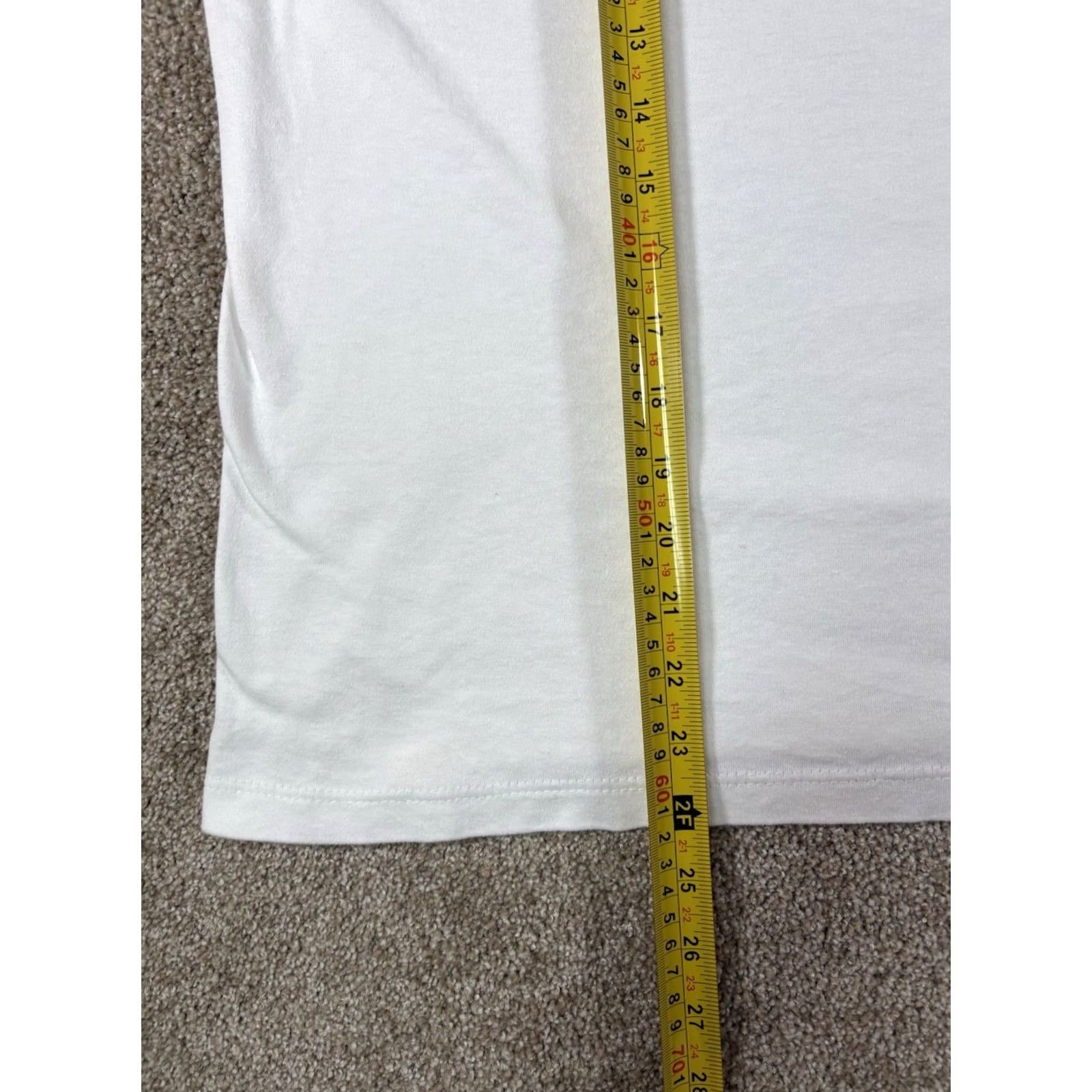 Vintage VINTAGE Jamaica Graphic T-Shirt Large White Cotton Map Size Size L / US 10 / IT 46 - 6 Thumbnail