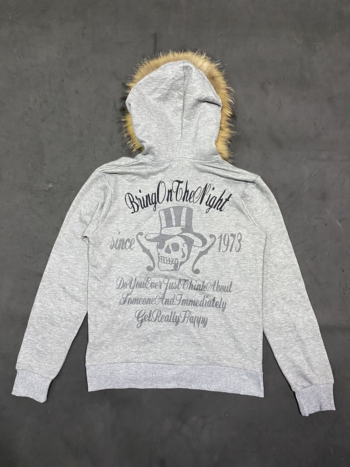 If Six Was Nine × Japanese Brand × Le Grande Bleu (L.G.B.) Intheattic Skull Furhoodie Lgb Ifsixwasnine Size US M / EU 48-50 / 2 - 3 Thumbnail