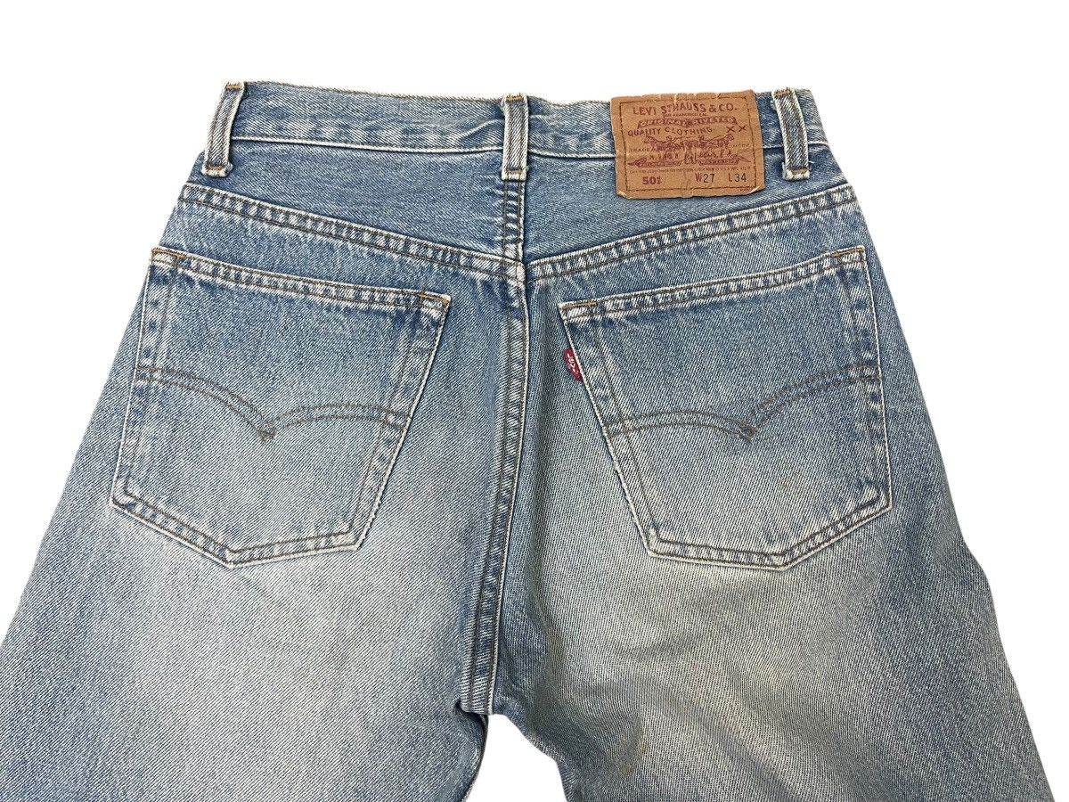 Levi's Vintage Clothing Vintage Levi’s 501 Jeans Straight Cut USA Size US 27 - 3 Thumbnail