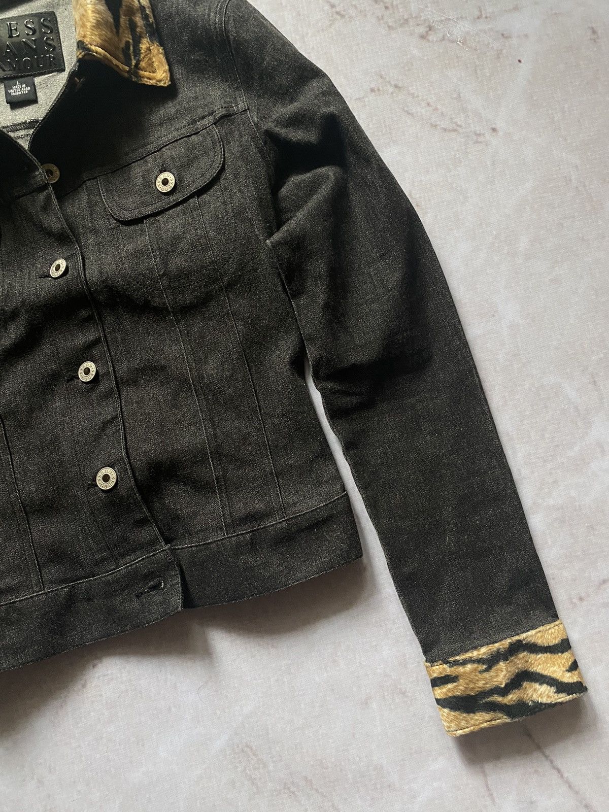 Guess × Hysteric Glamour × Vintage Vintage Guess Jeans Glamour USA Design luxury Denim Jacket Size L / US 10 / IT 46 - 4 Thumbnail