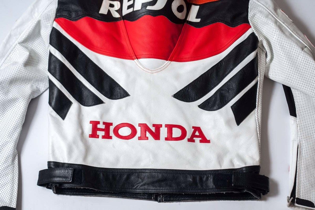 Honda Honda Repsol Vintage Leather Biker Jacket Size L Size US L / EU 52-54 / 3 - 17 Thumbnail