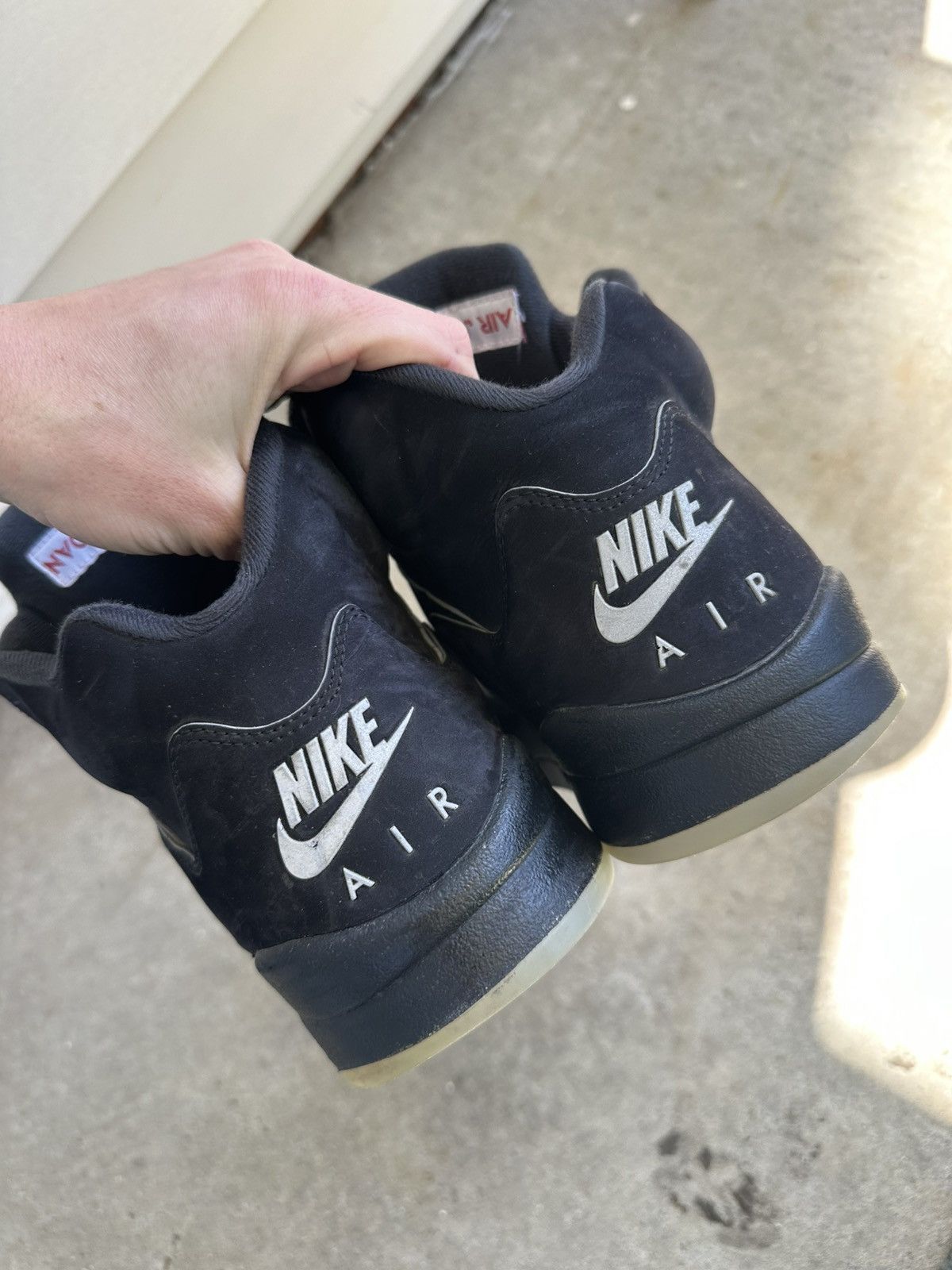 Jordan Brand Nike Air Jordan 5 Retro Black Metallic Reimagined size 12 Size US 12 / EU 45 - 4 Thumbnail