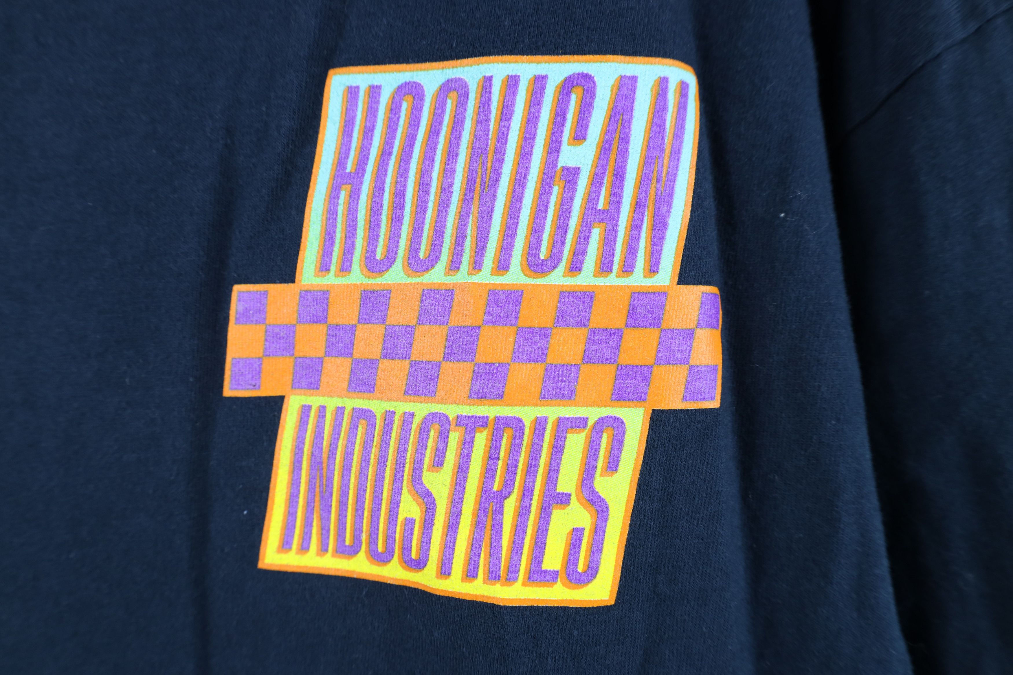 Vintage Hoonigan Industries Spell Ken Block Rally Car Racing T-Shirt Size US XL / EU 56 / 4 - 4 Thumbnail
