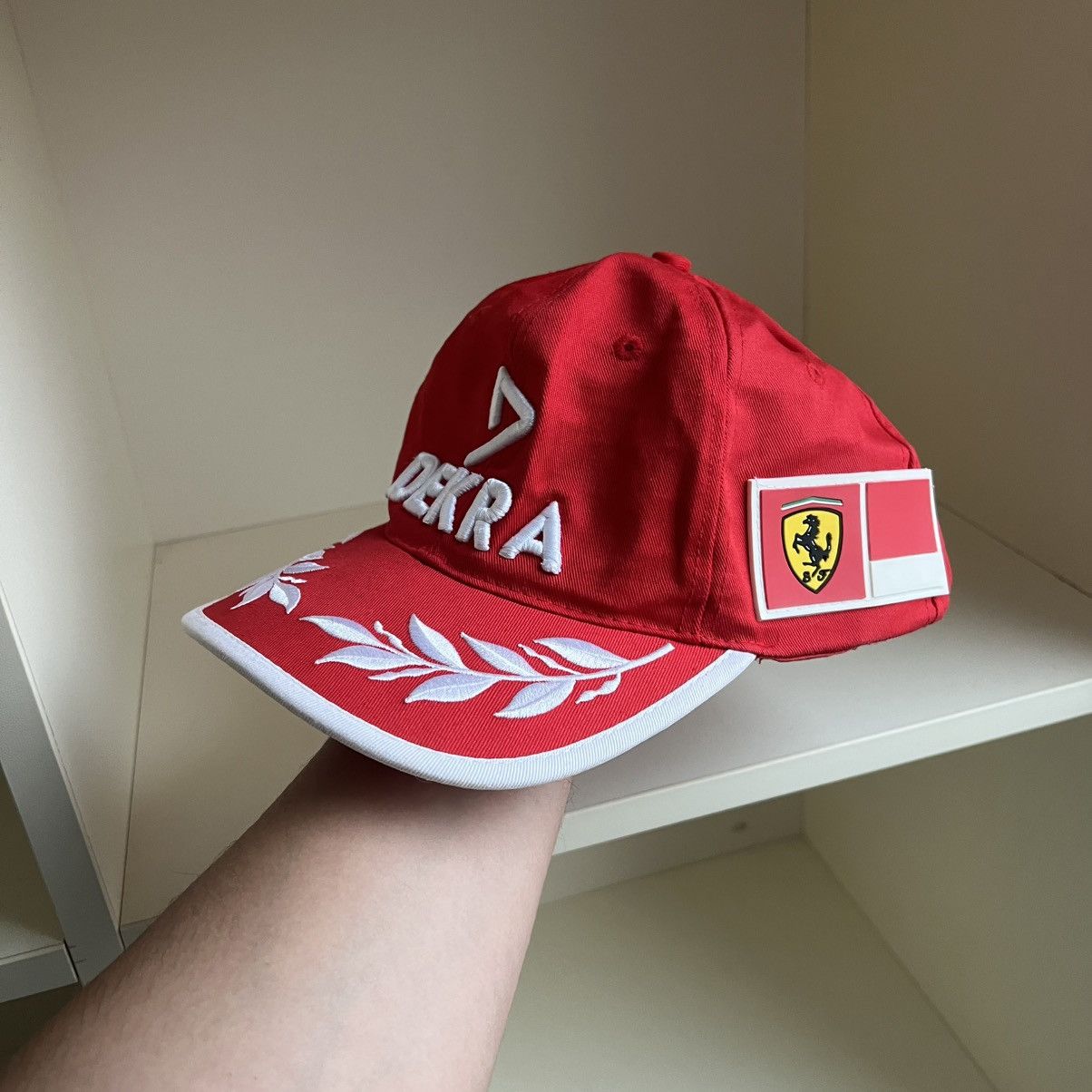 Ferrari Vintage Ferrari Racing Cap Michael Schumacher Dekra Size ONE SIZE - 2 Thumbnail