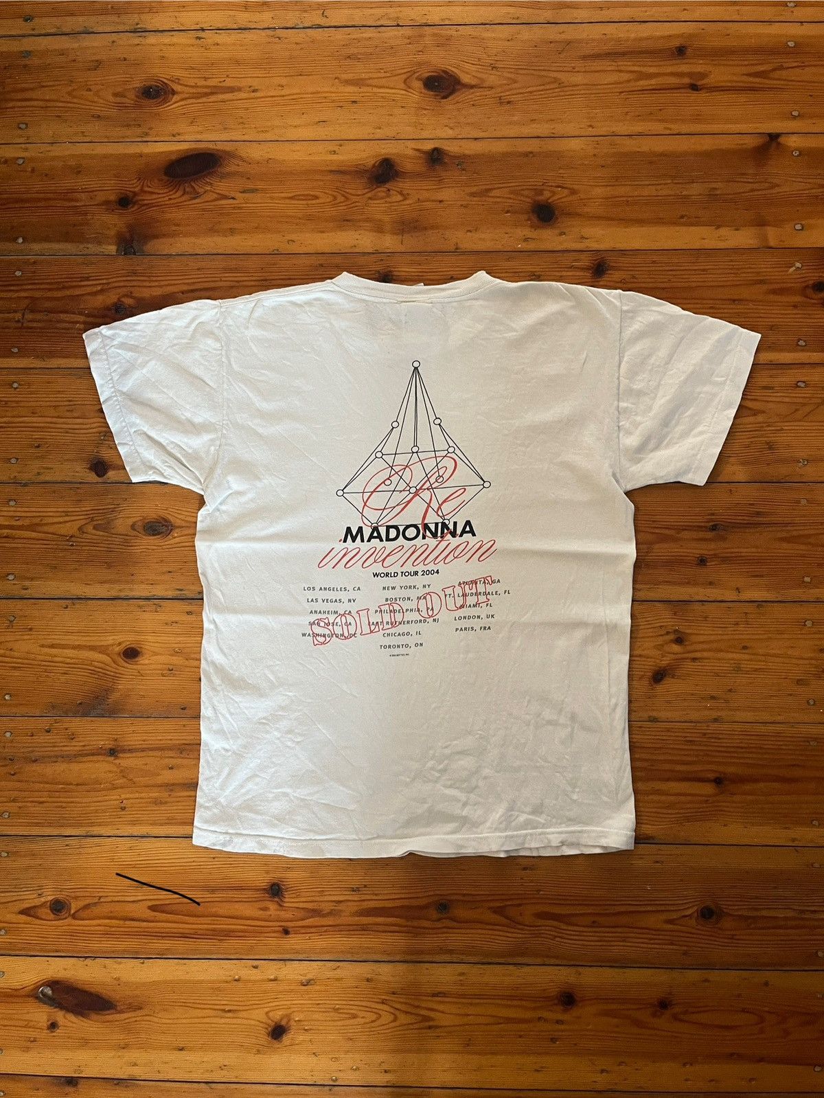 Vintage RARE Madonna 2004 Reinvention Tour Merch Size US S / EU 44-46 / 1 - 2 Thumbnail