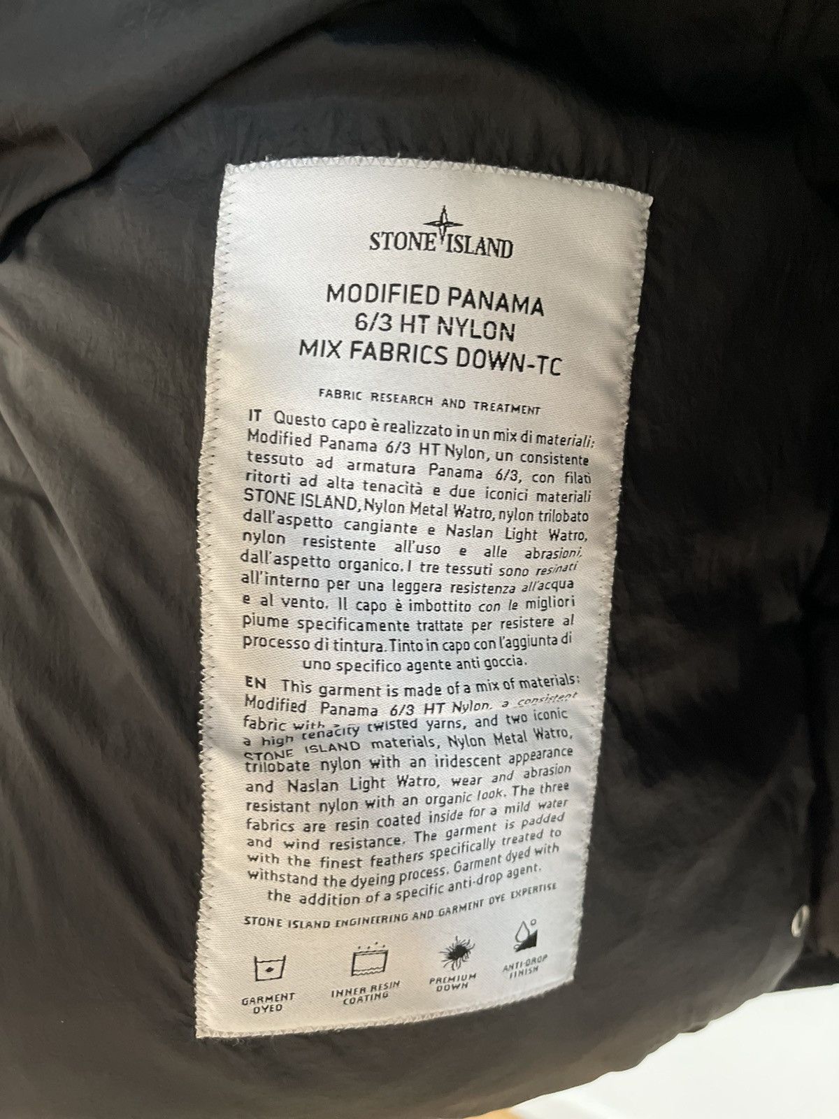 Stone Island Stone Island REAL DOWN JACKET Size US S / EU 44-46 / 1 - 5 Thumbnail