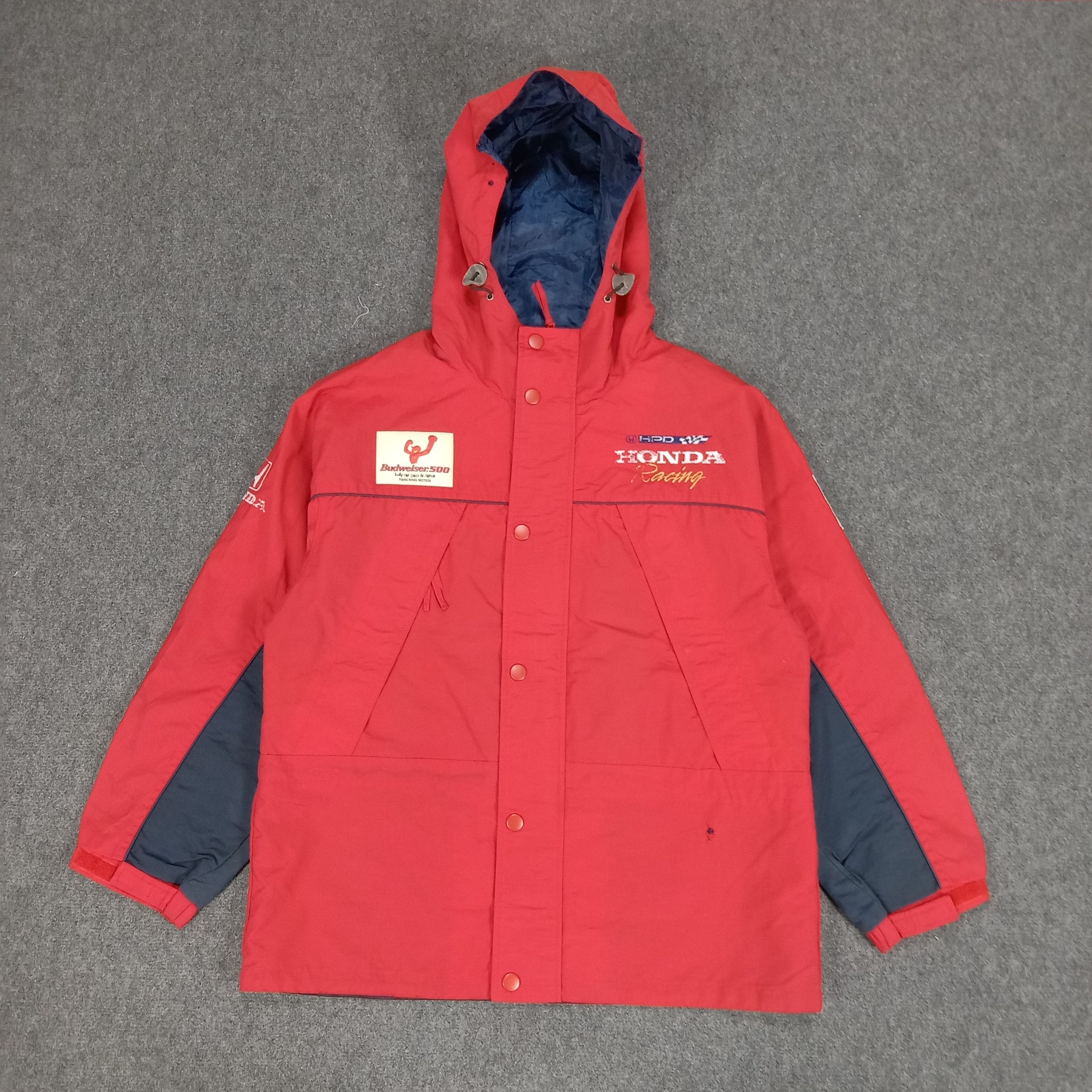 Honda × Vintage C.A.R.T. Honda Japanese Racing Team Patches Jacket Size US L / EU 52-54 / 3 - 3 Thumbnail