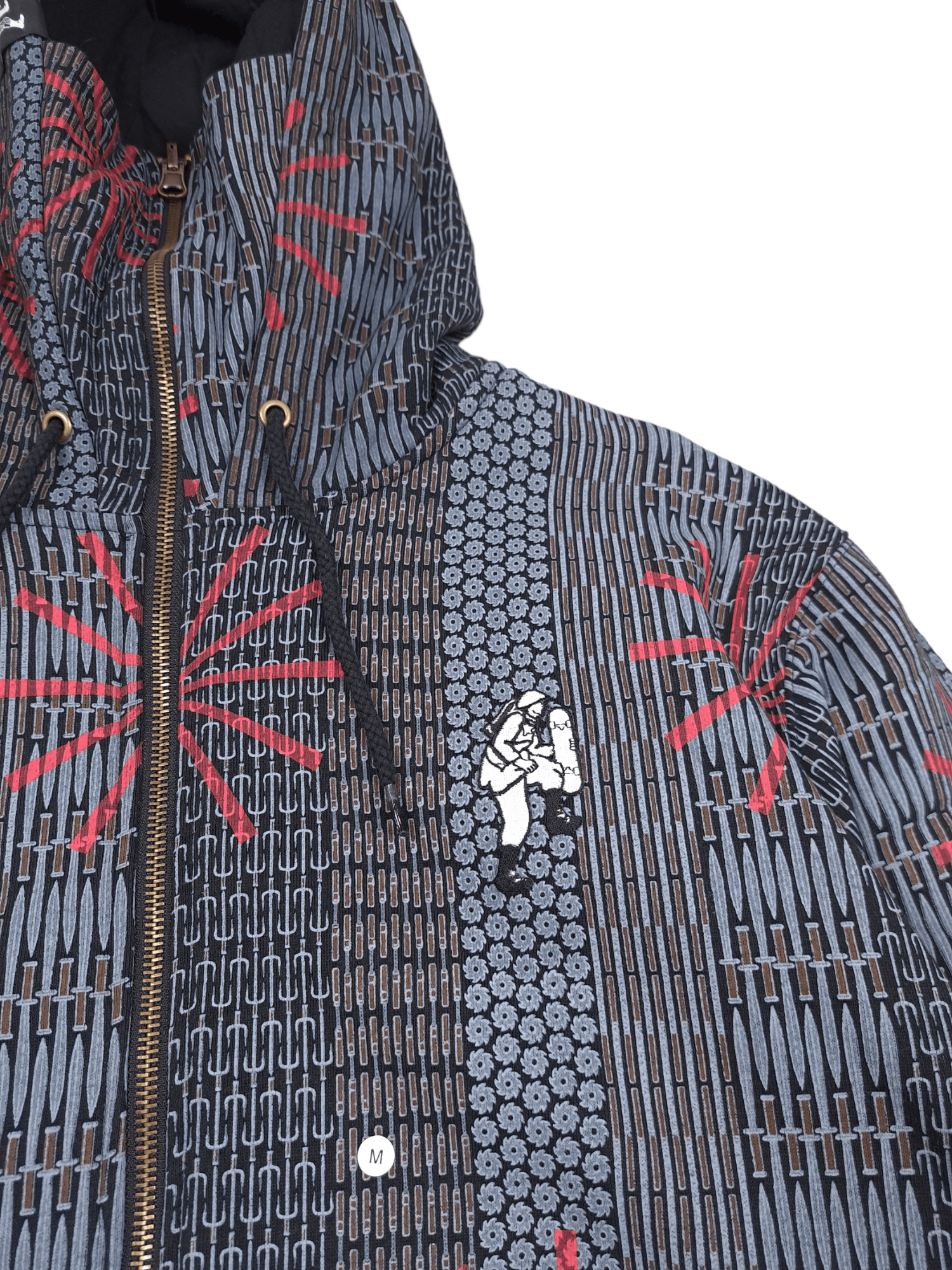 Japanese Brand 💎 Vintage Japanese Brand Ski Snowboard Weatherproof Hoodie Size US M / EU 48-50 / 2 - 3 Thumbnail
