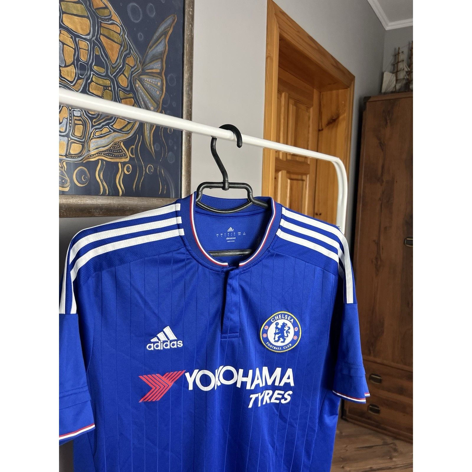 Adidas MINT! Chelsea Home football shirt 2015 Soccer Adidas Jersey Size US L / EU 52-54 / 3 - 3 Thumbnail