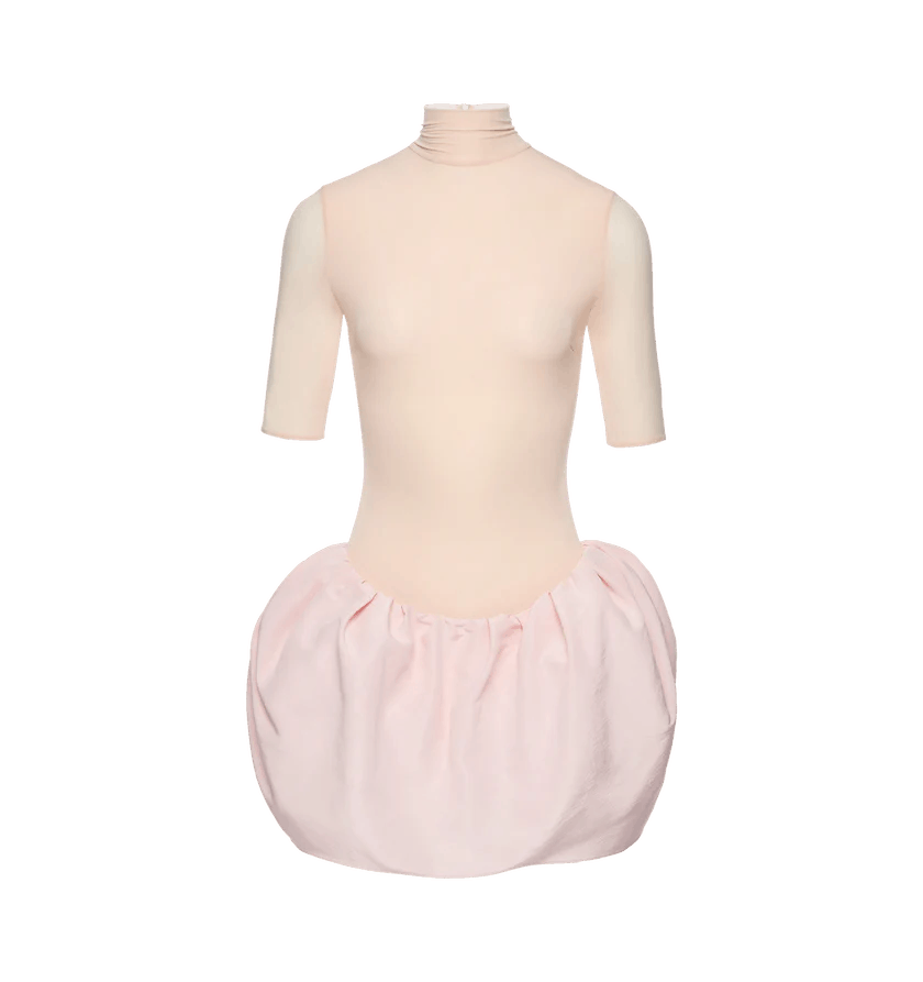 Magda Butrym o1h1sh11225 Puff Skirt Mini Dress in Pink Size S / US 4 / IT 40 - 1 Thumbnail